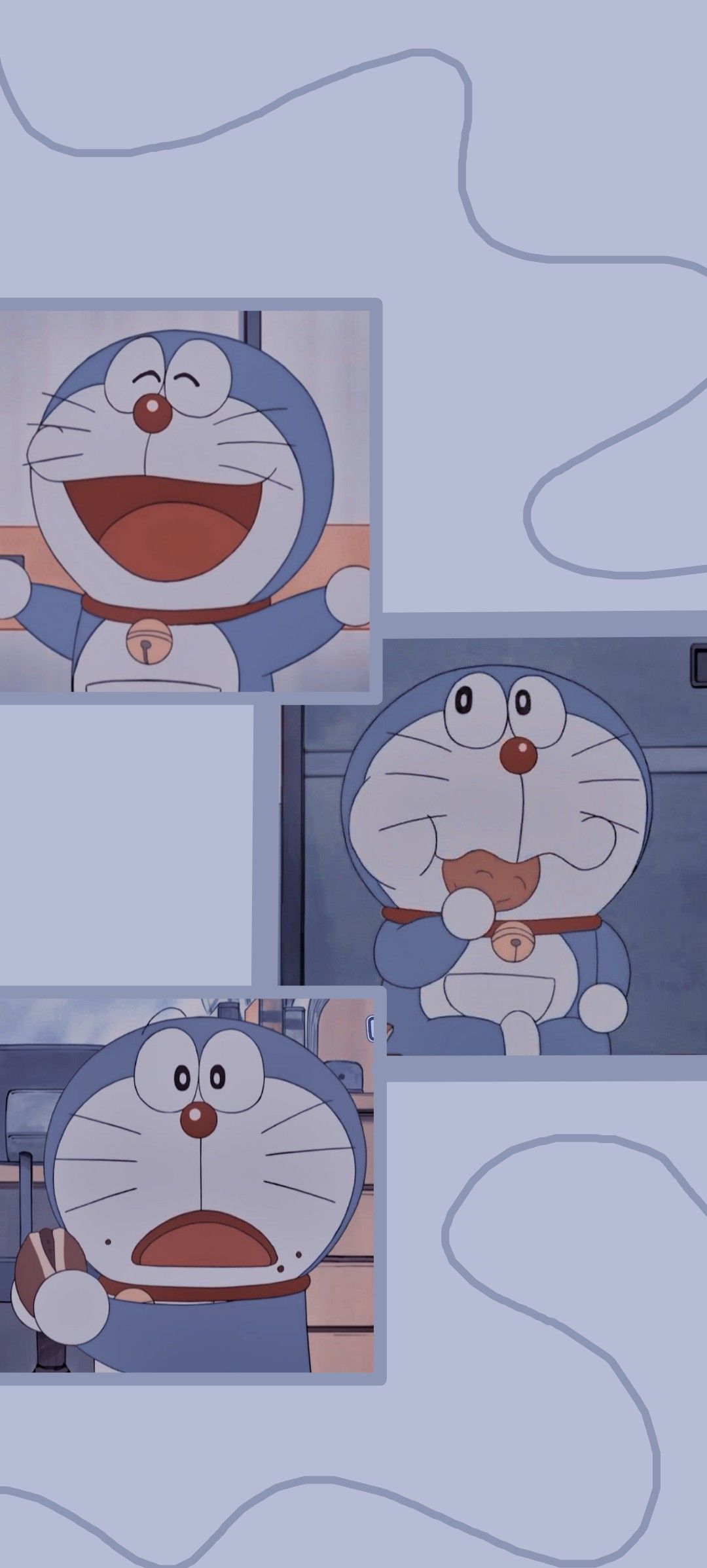 Doraemon wallpaper. Doraemon wallpaper, Cute emoji wallpaper, Wallpaper iphone cute
