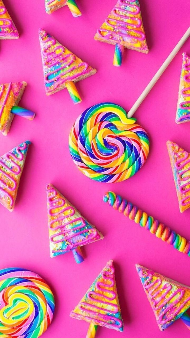 Rainbow Candy Wallpaper Free Rainbow Candy Background