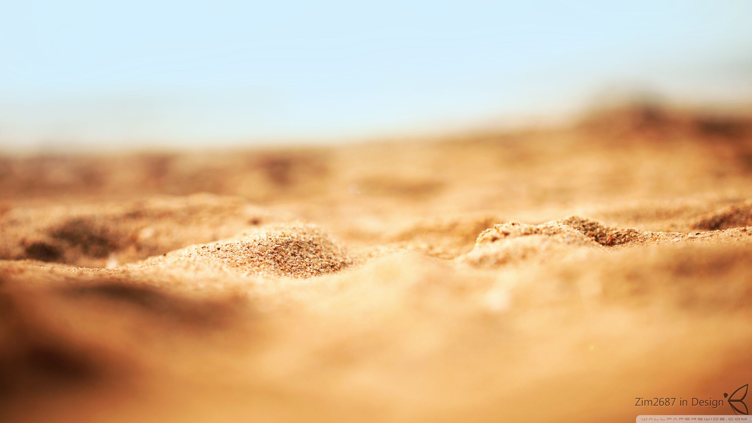 Desert Sand Macro Ultra HD Desktop