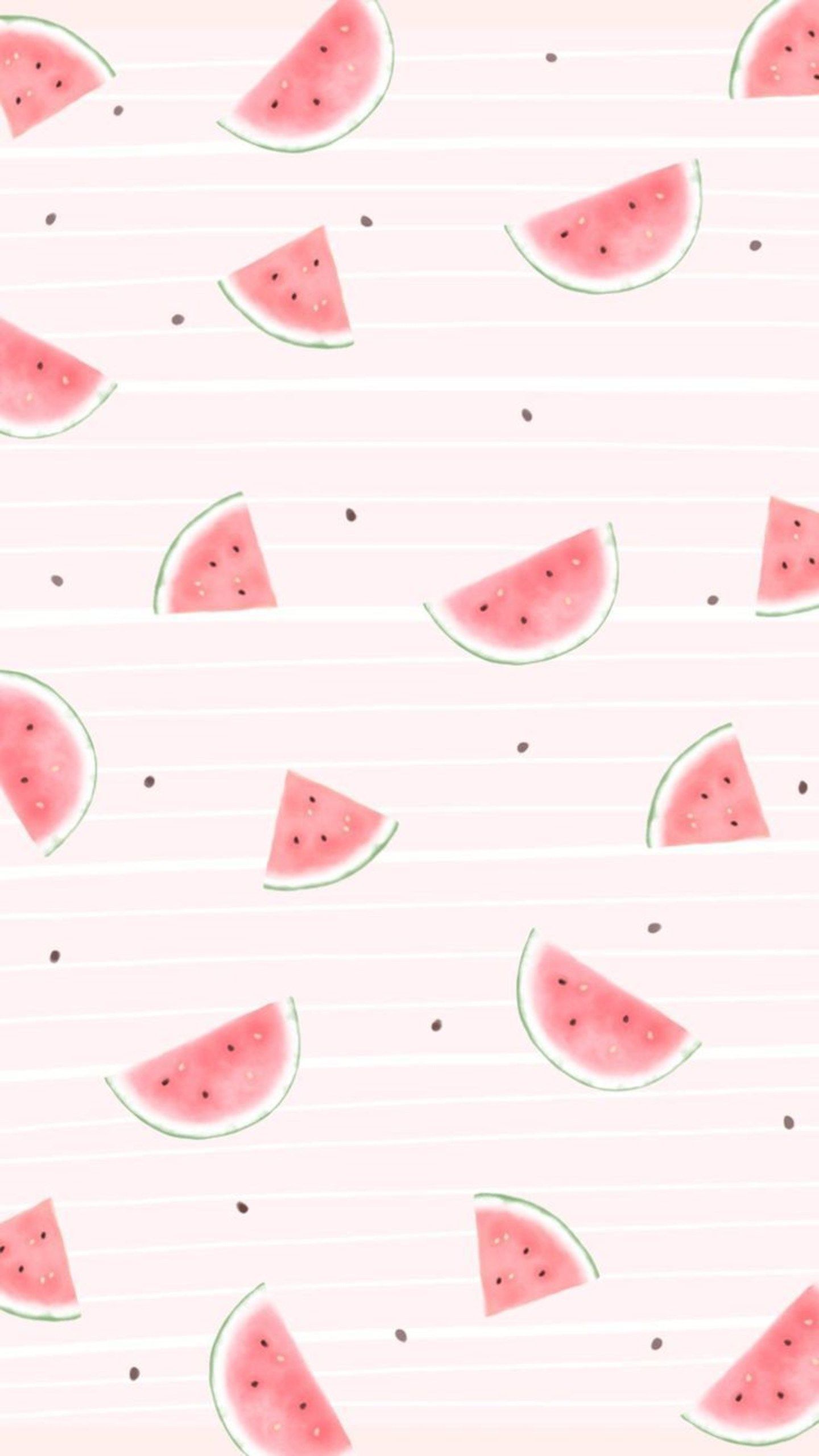Watermelon Kawaii Wallpaper