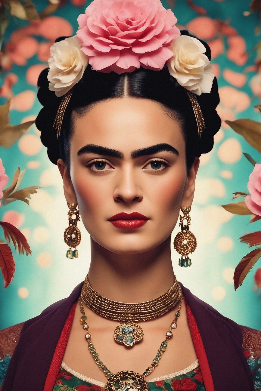 Frida Kahlo Beauty Wall Mural