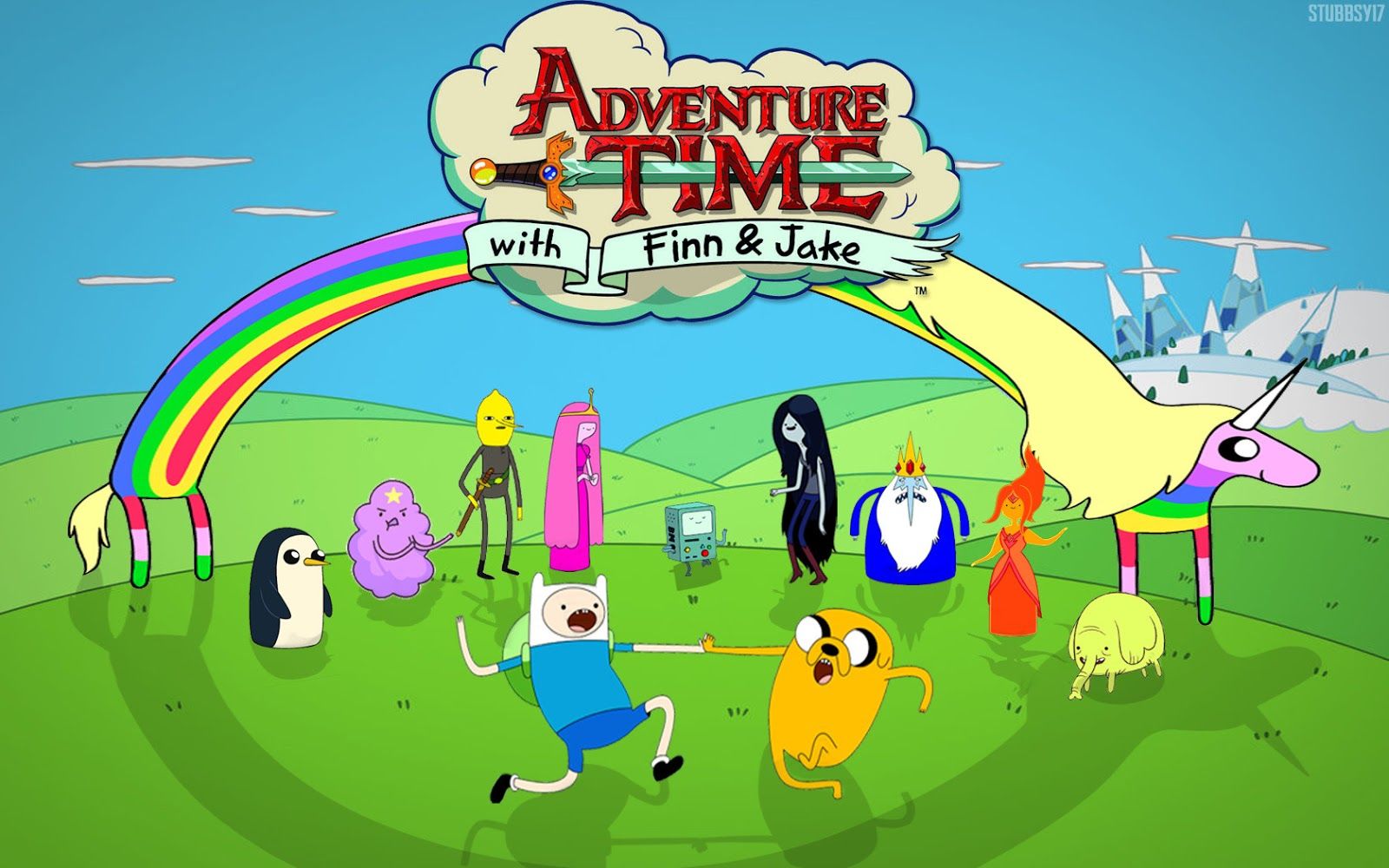4K HD Adventure Time Wallpaper