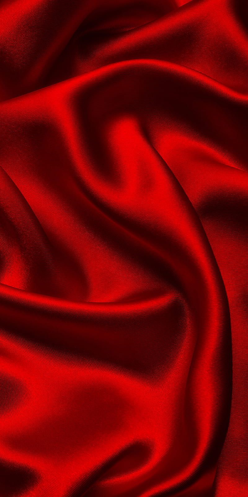 HD red satin wallpaper