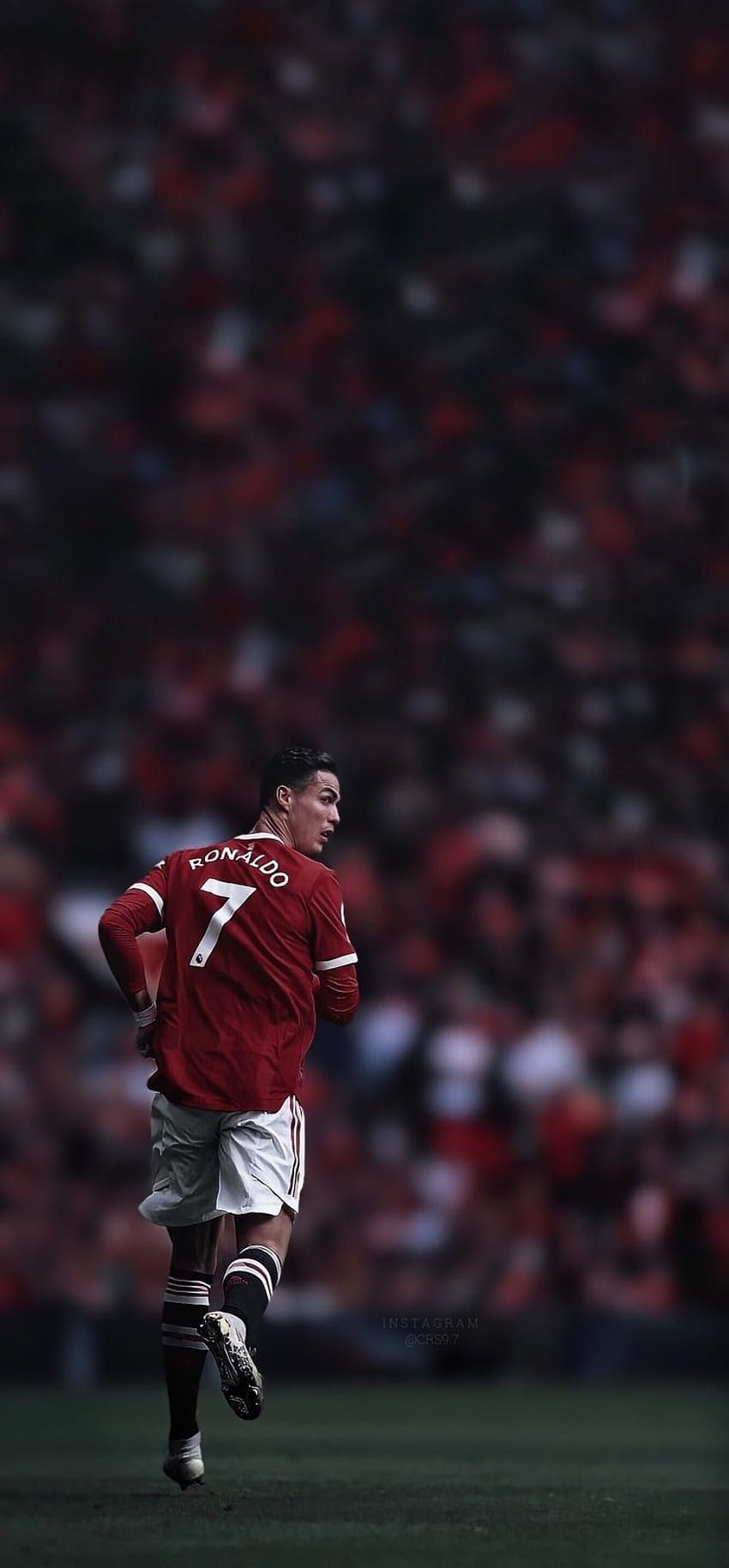 Cristiano Ronaldo Manchester United iPhone Wallpaper with resolution 1080X1920 pixel. You can make this wallpaper for your iPhone 5, 6, 7, 8, X backgrounds, Mobile Screensaver, or iPad Lock Screen - Cristiano Ronaldo