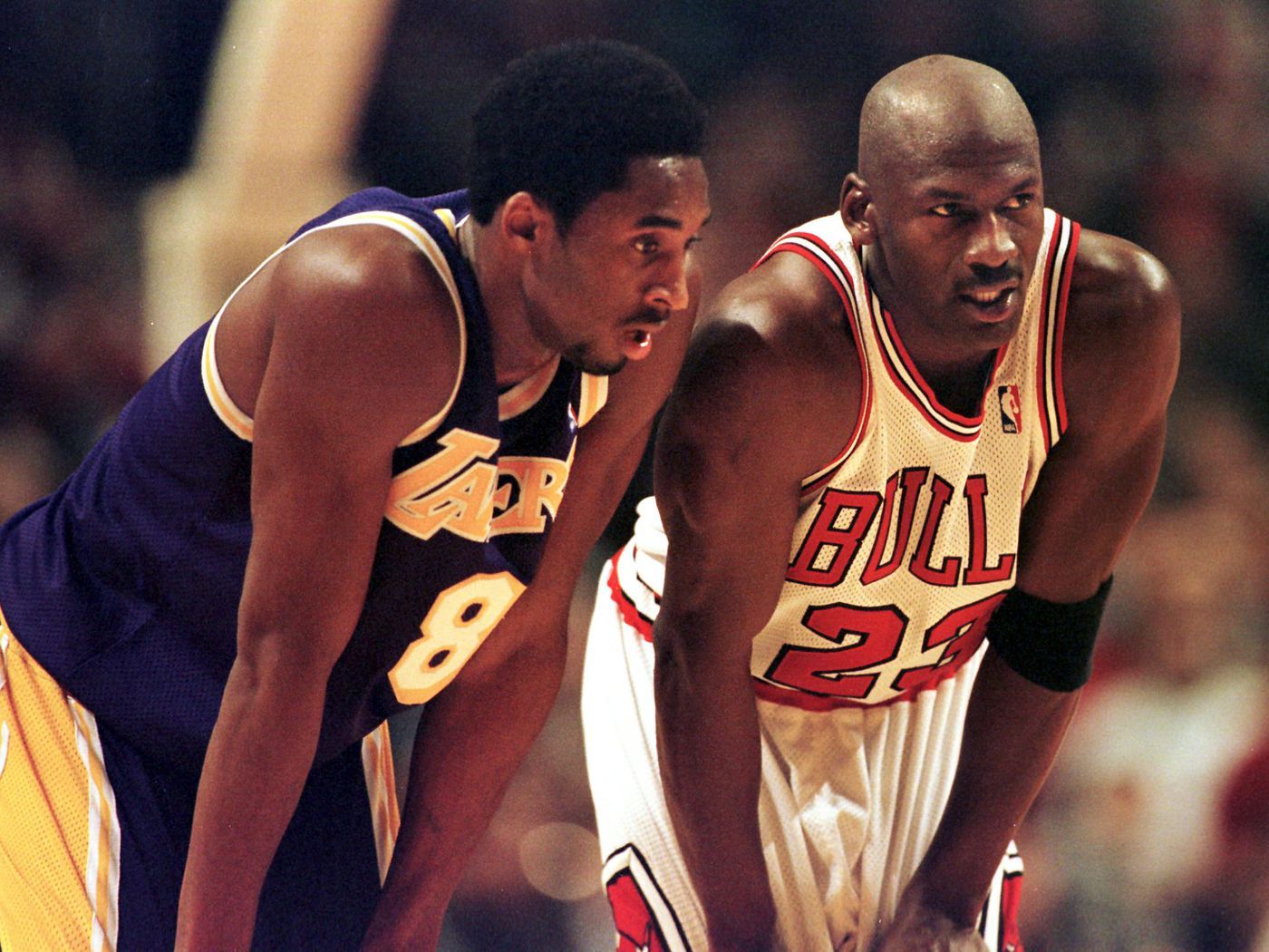 Kobe and Michael Jordan
