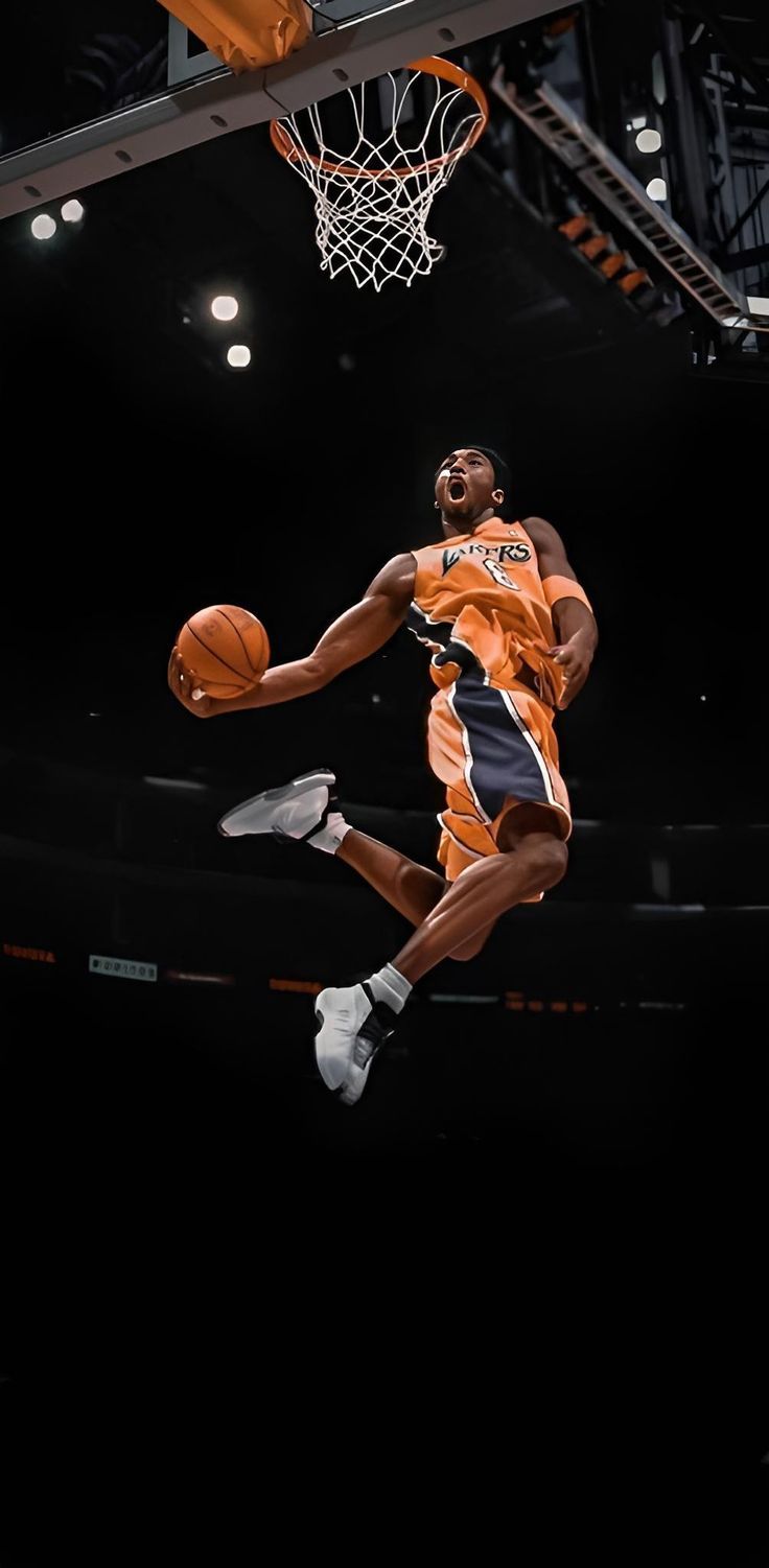 Kobe Bryant dunk wallpaper NBA Lakers