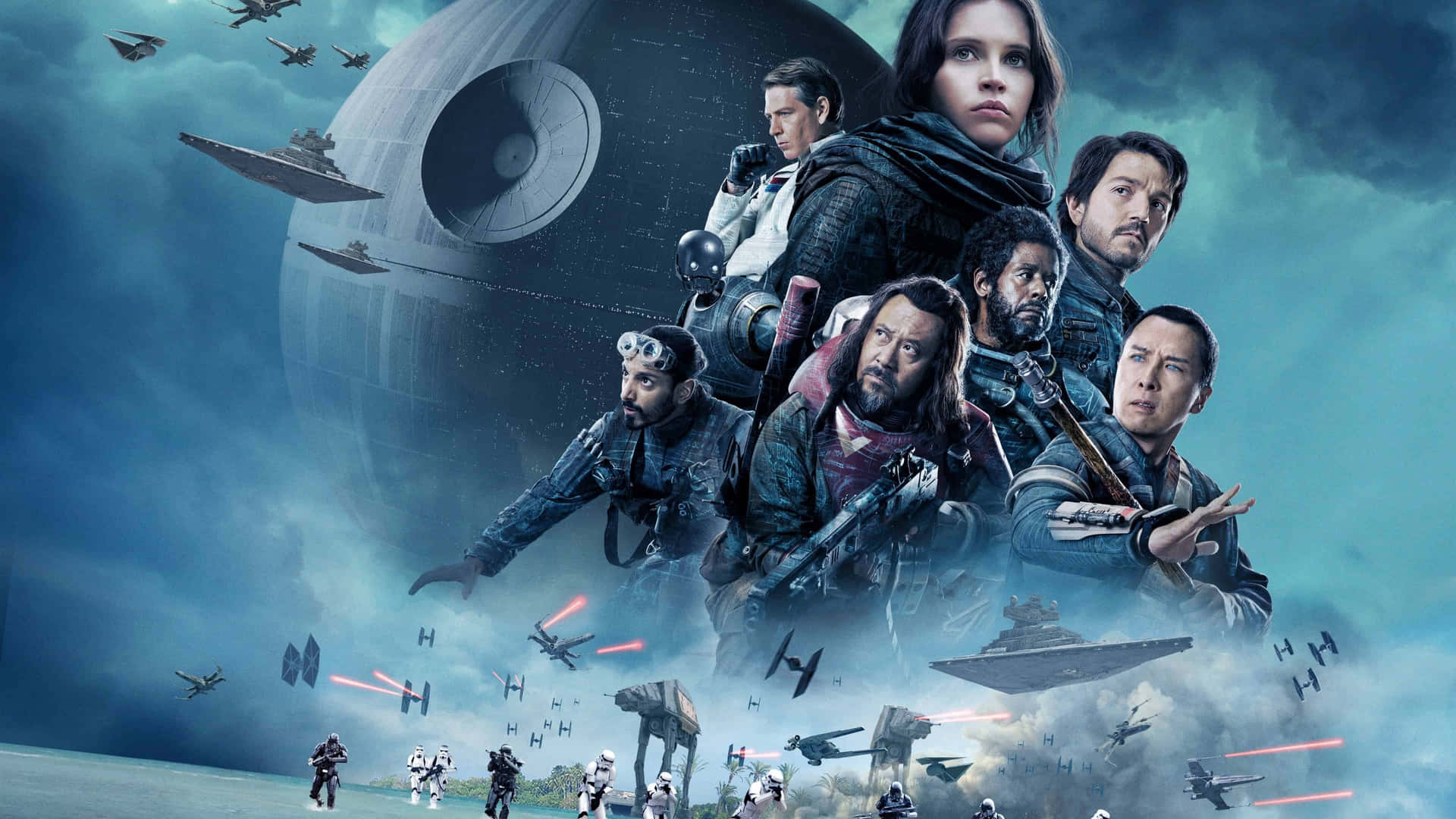 Rogue One: A Star Wars Story is a 2016 American epic space opera film, the first of a series of spin-off films from the Star Wars franchise. - Rogue