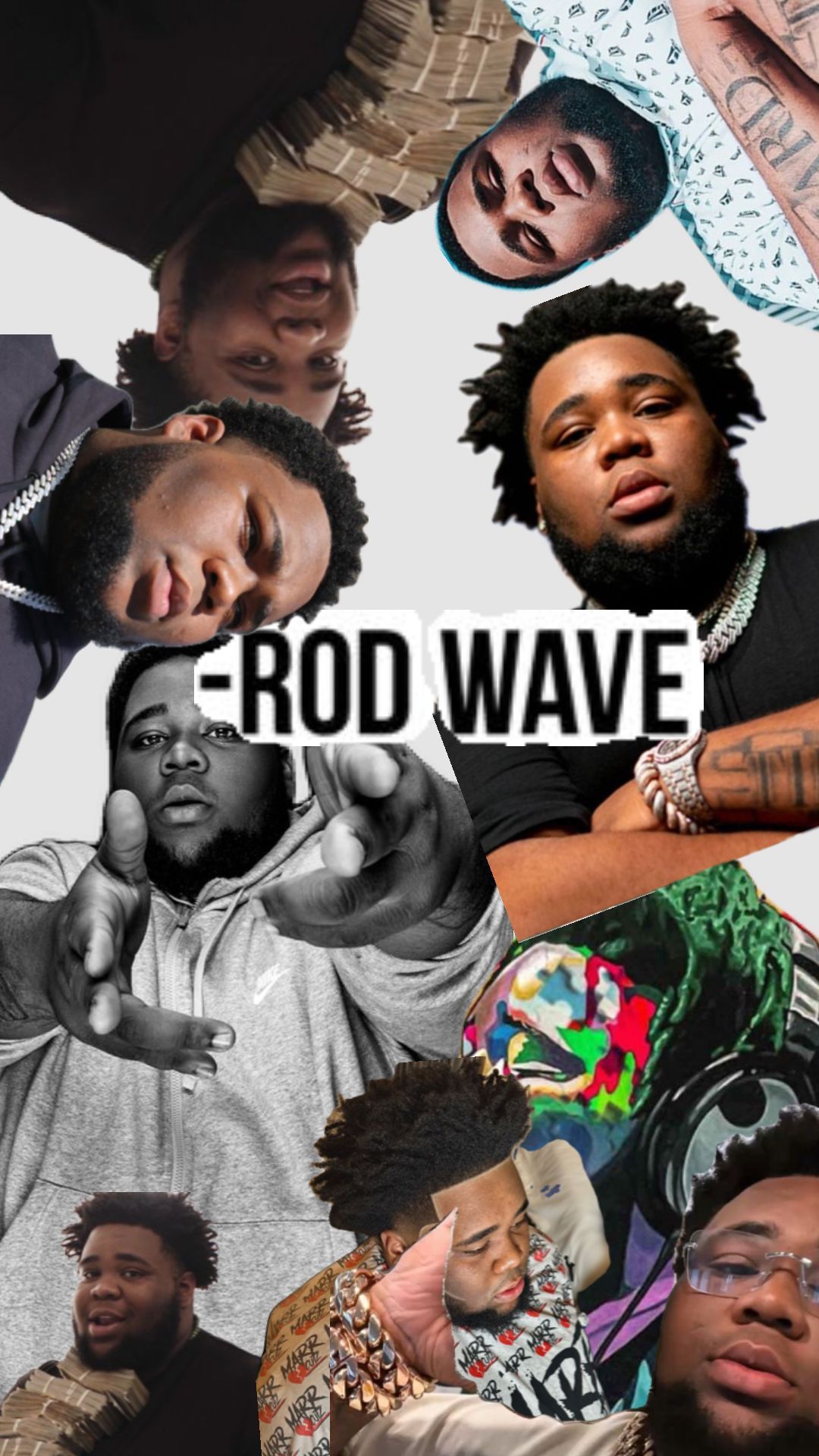 Rod Wave iPhone Wallpaper with high-resolution 1080x1920 pixel. You can use this wallpaper for your iPhone 5, 6, 7, 8, X, XS, XR backgrounds, Mobile Screensaver, or iPad Lock Screen - Rod Wave