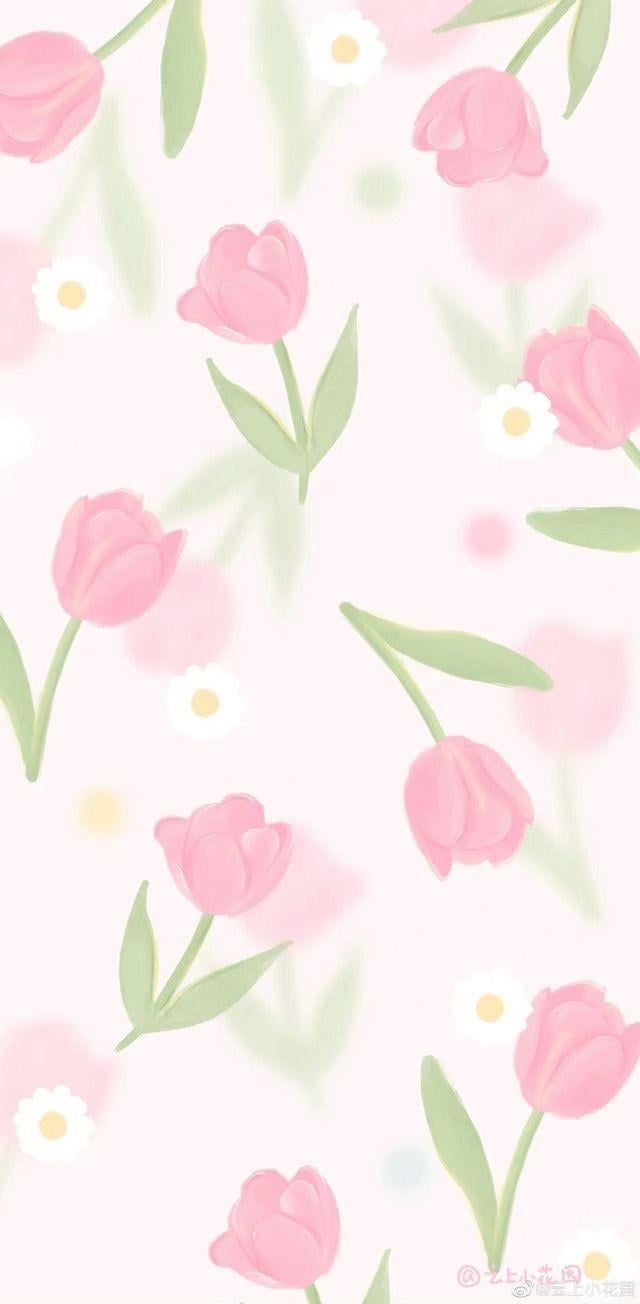 Pink Floral Wallpaper for Phones : r
