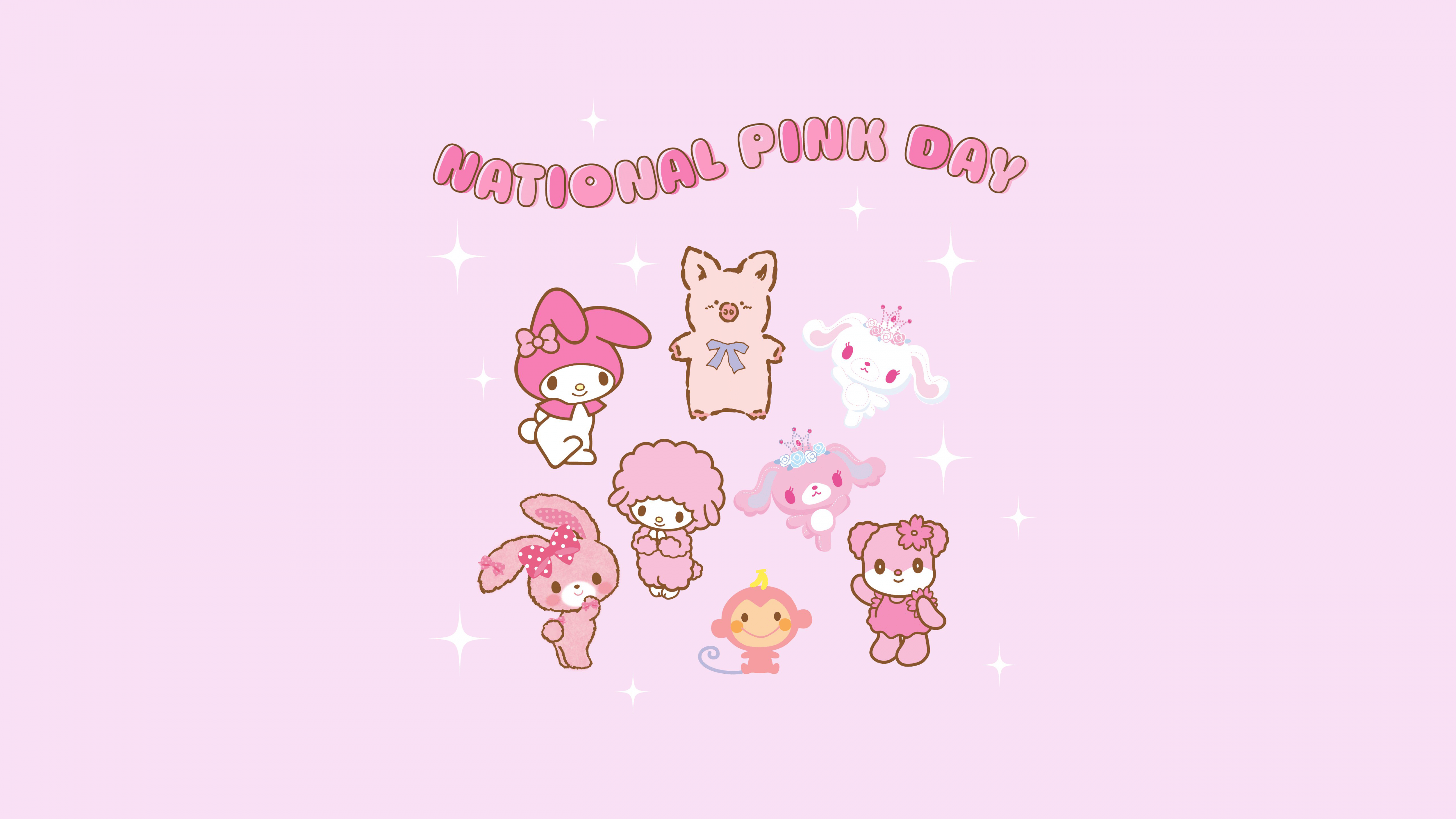 National Pink Day is celebrated every year on February 2. - My Melody