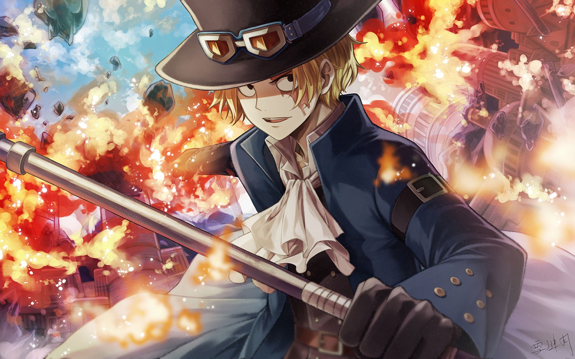 Sabo from One Piece wallpaper - One Piece