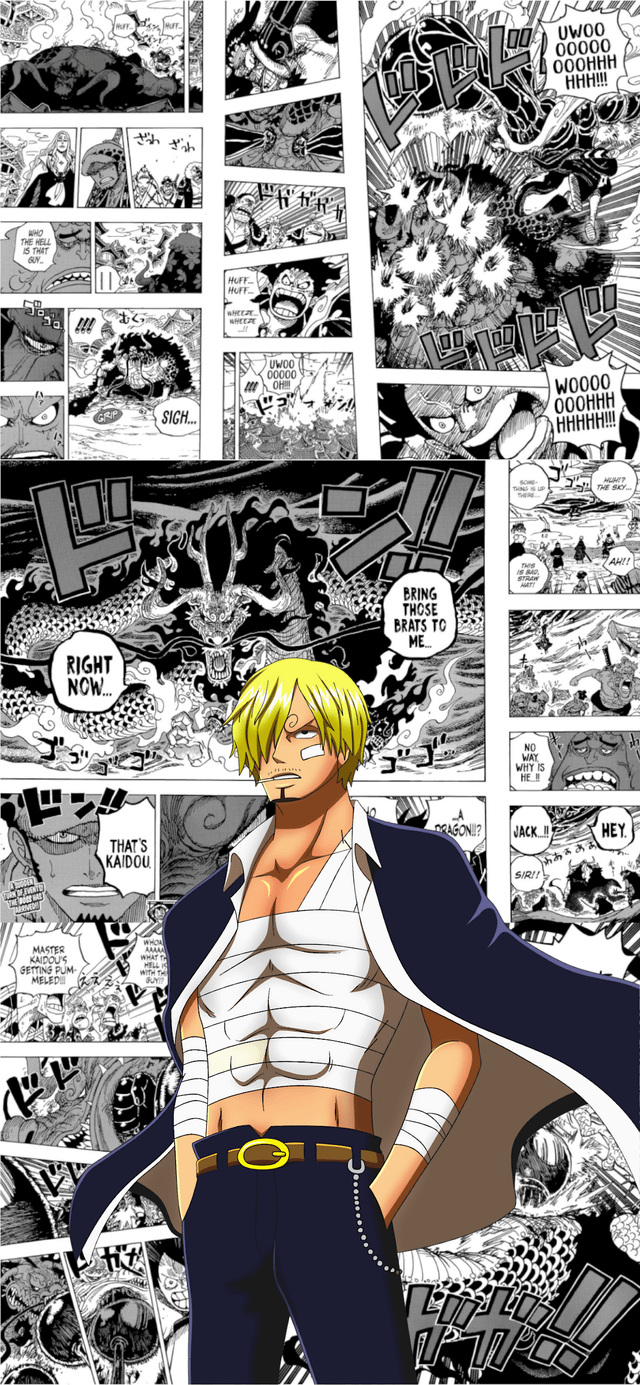 One Piece Chapter 975 - Sanji, the food is ready - One Piece