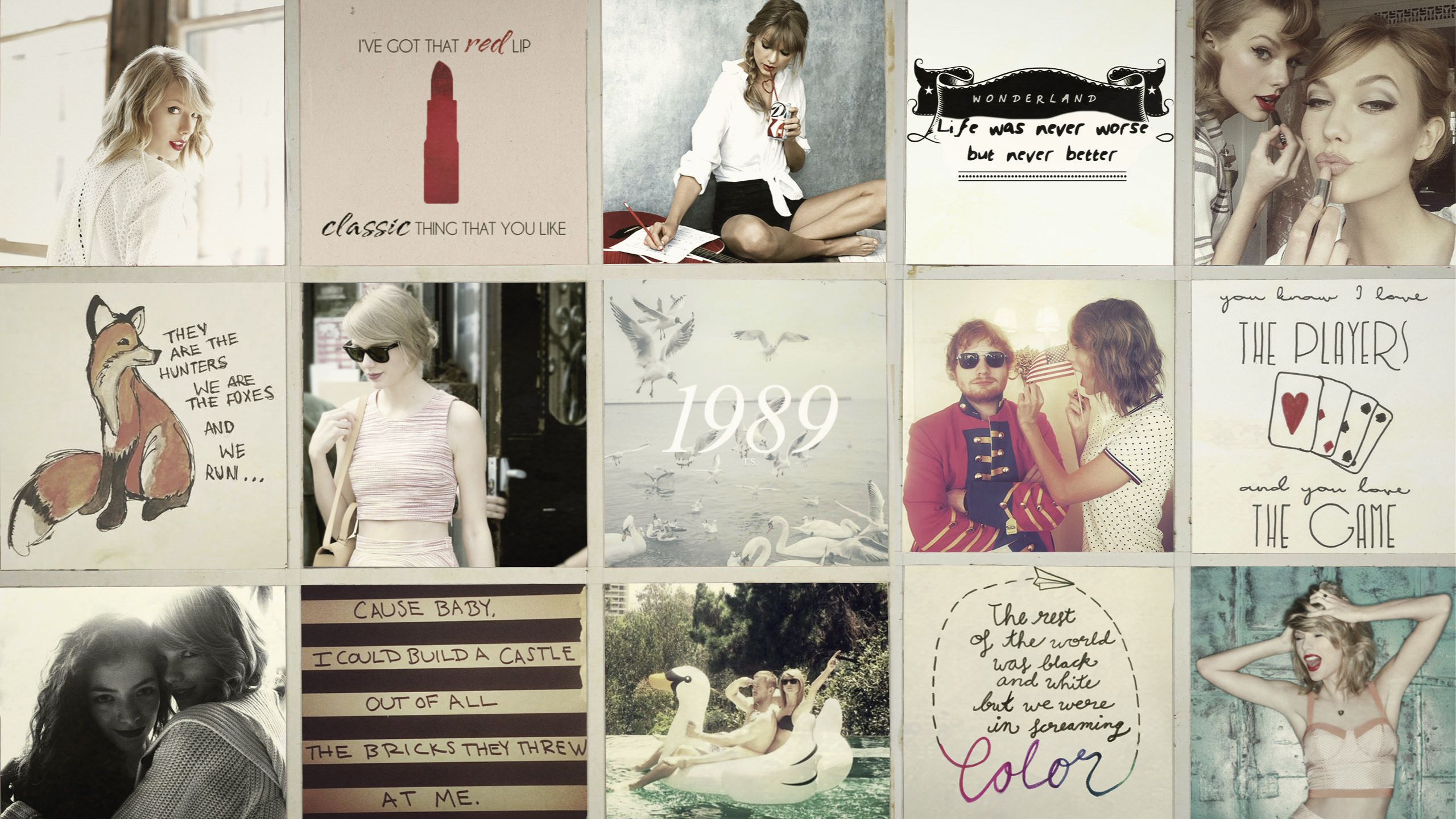 Aesthetic Taylor Swift Desktop