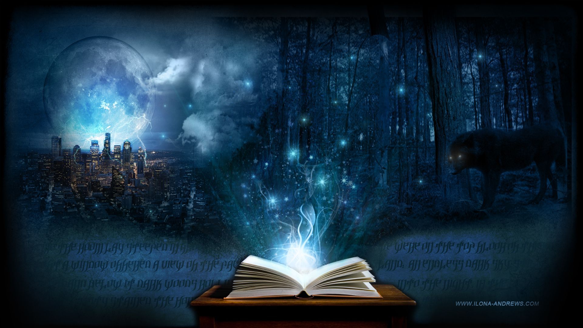 Magic Books Wallpaper