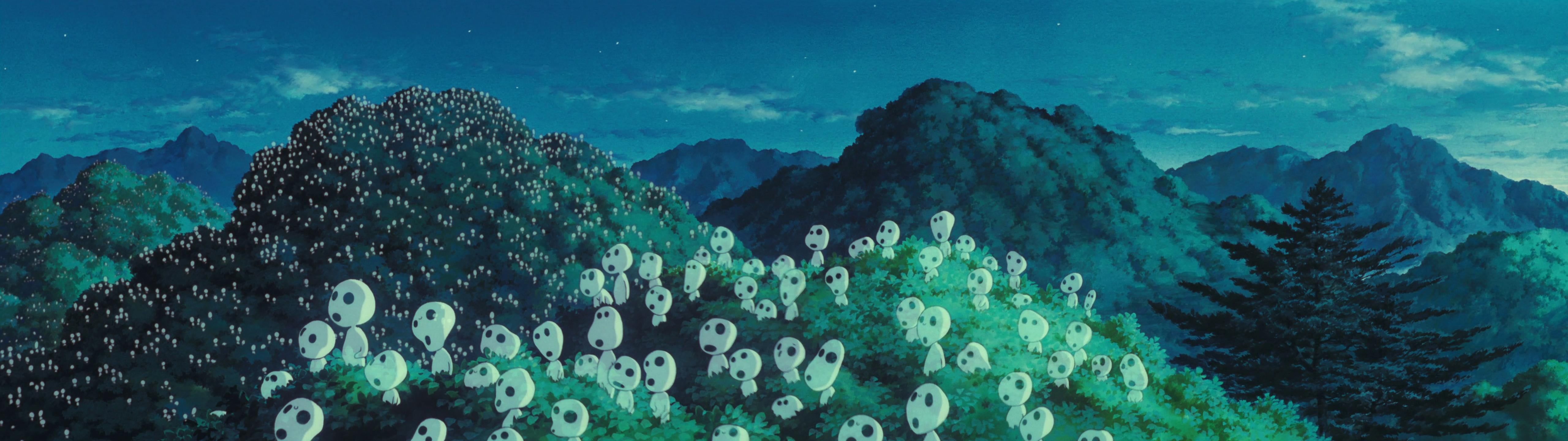 Ultra Wide Studio Ghibli wallpaper