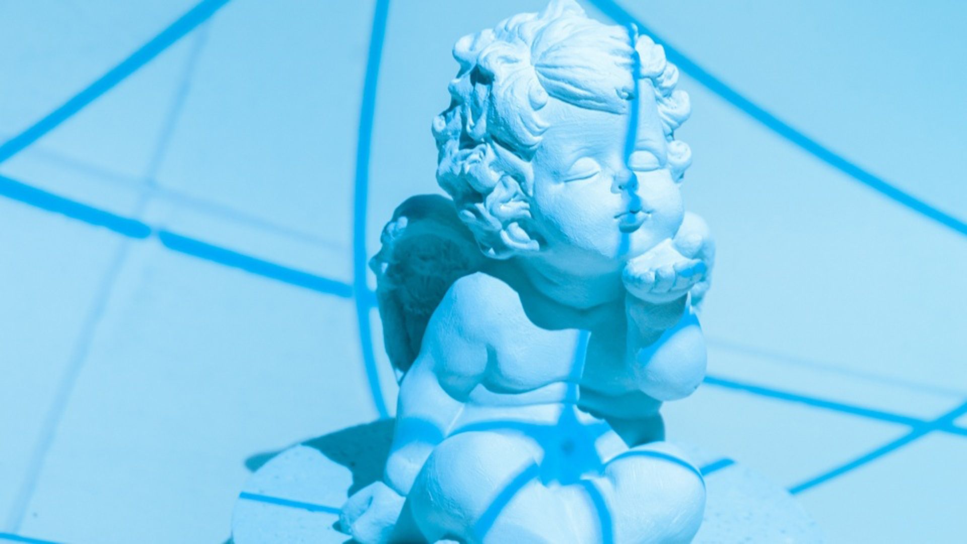 Blue Statue Aesthetic HD Blue Aesthetic