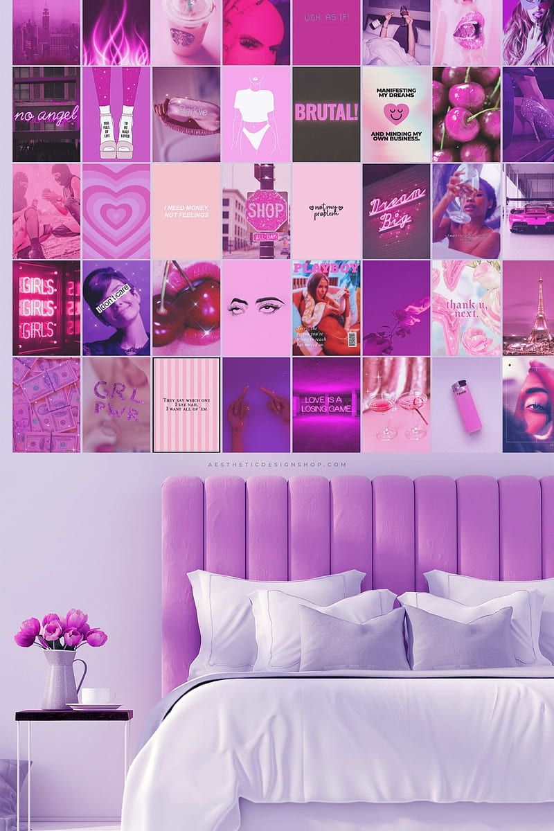 Baddie Aesthetic Wall Collage kit