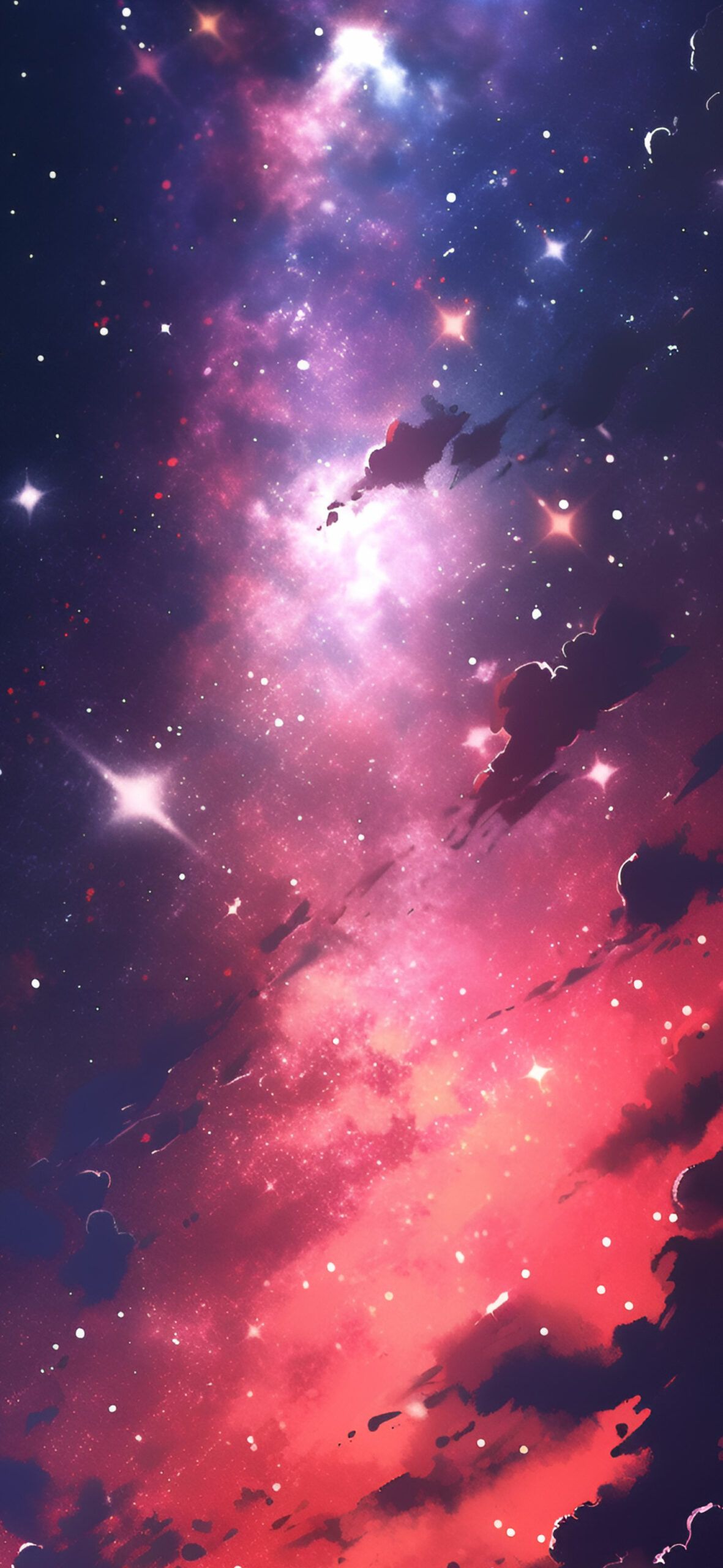 Beautiful Starry Sky Galaxy Wallpaper