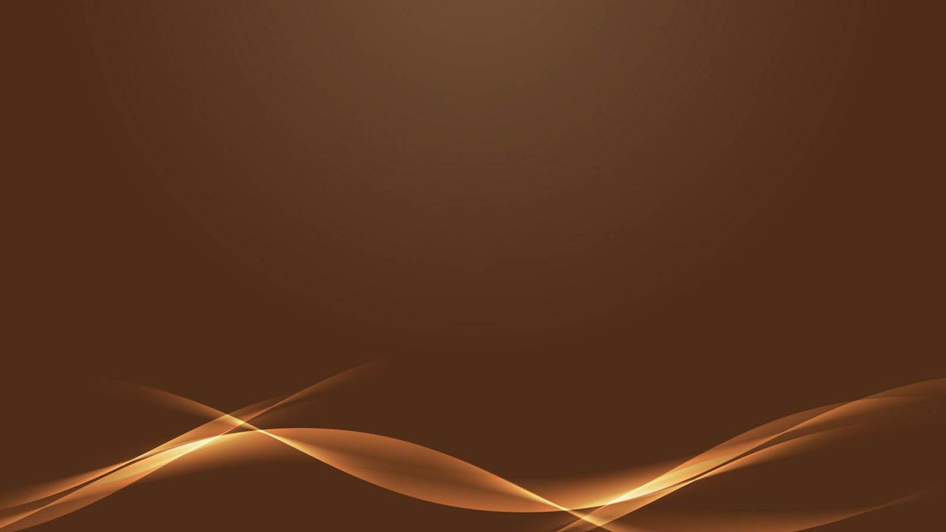 Light Glare Brown Wavy Lines In Dark Brown Background HD Brown Aesthetic Wallpaper