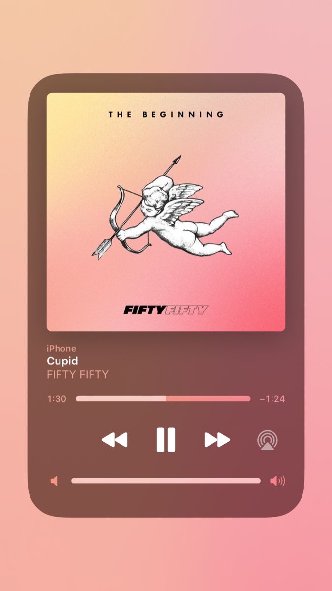 Cupid FIFTY. iPhone music