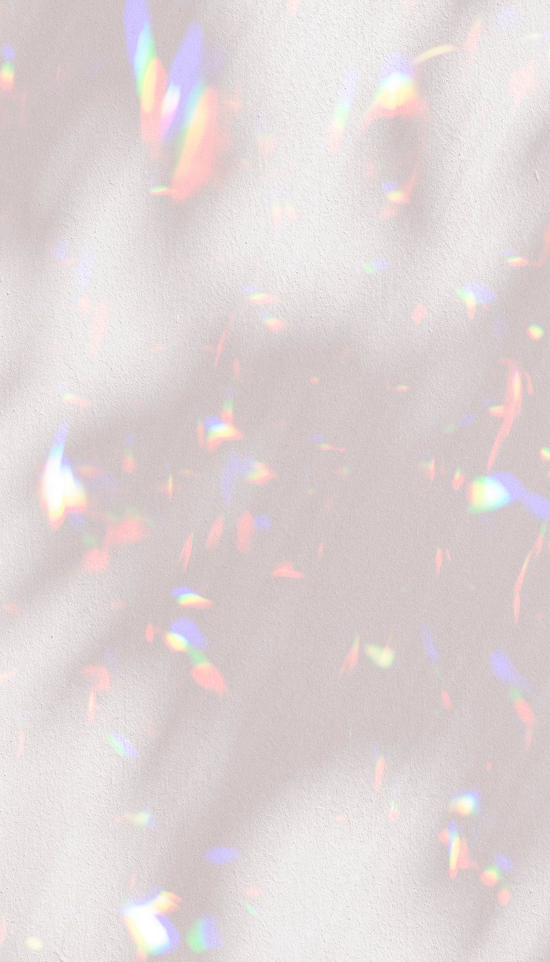 Aesthetic sparkly holographic