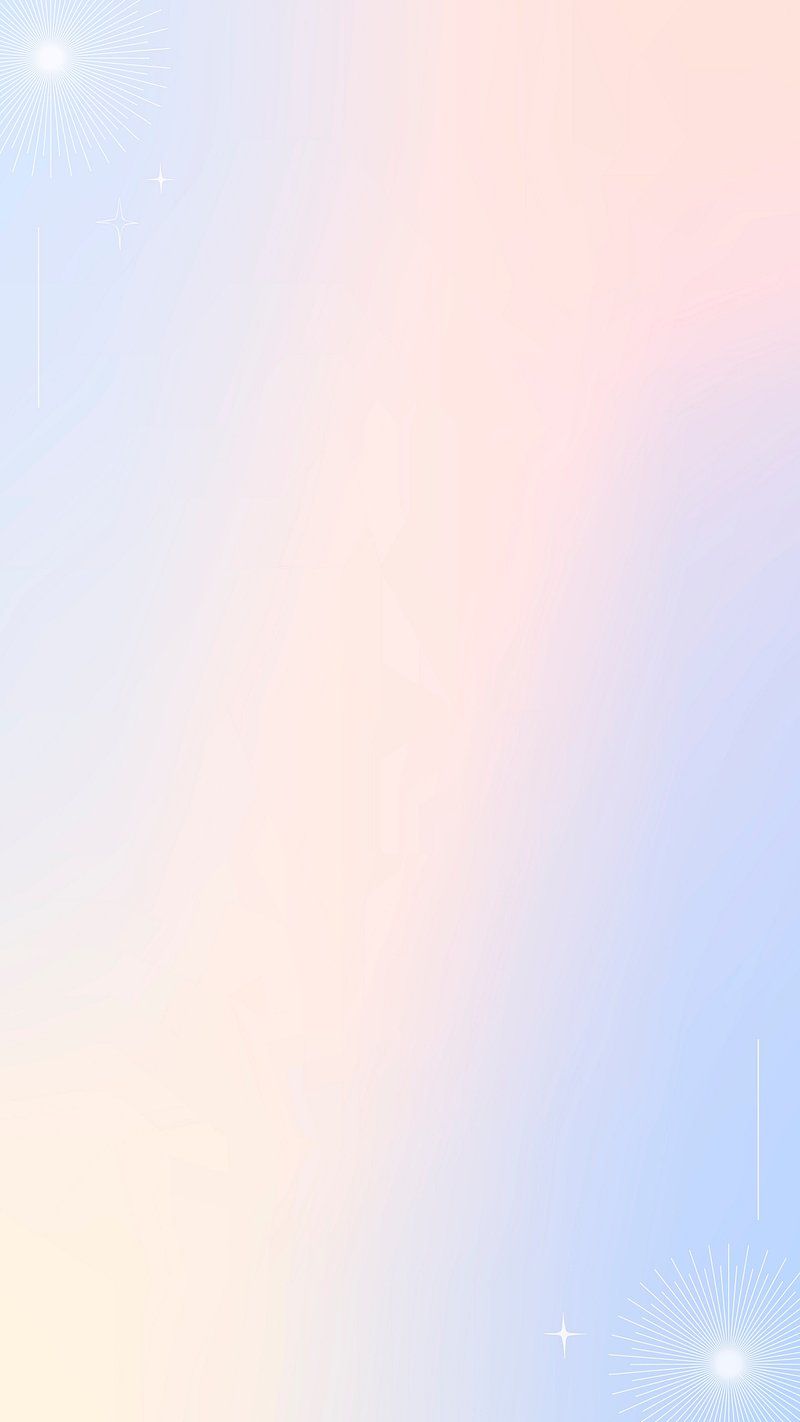 Aesthetic holographic phone wallpaper