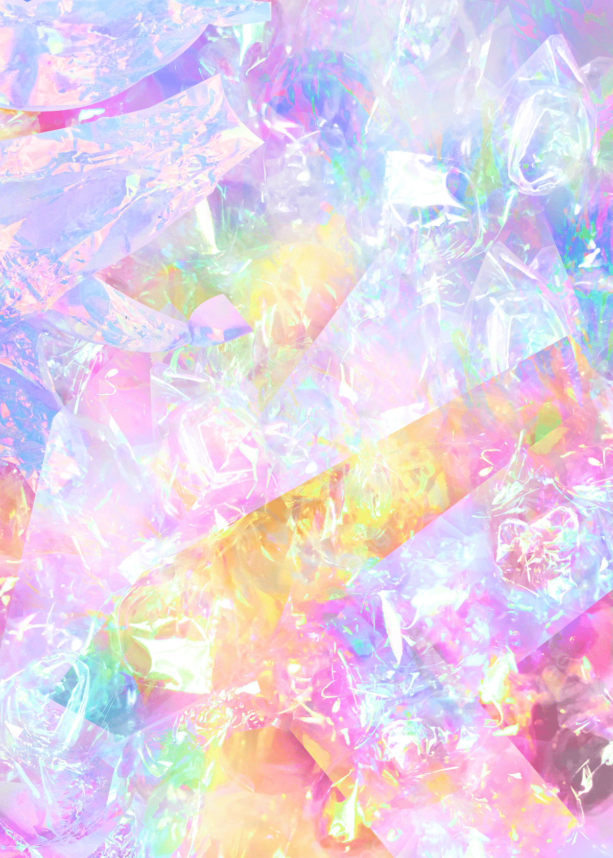 Colorful Abstract Style Holographic