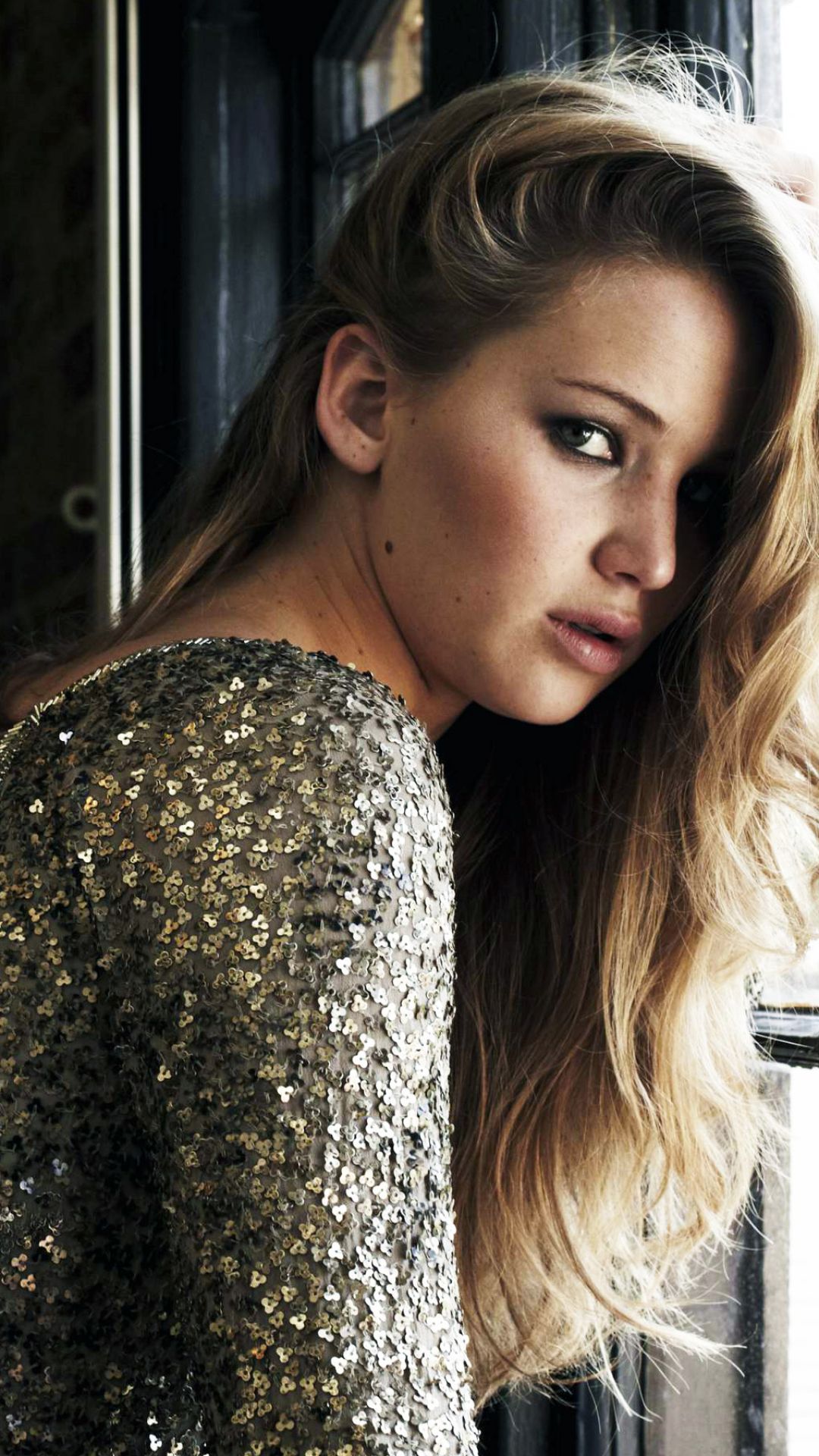 Jennifer Lawrence wallpaper for iPhone with resolution 1080x1920 pixel. You can make this wallpaper for your iPhone 5, 6, 7, 8, X backgrounds, Mobile Screensaver, or iPad Lock Screen - Jennifer Lawrence