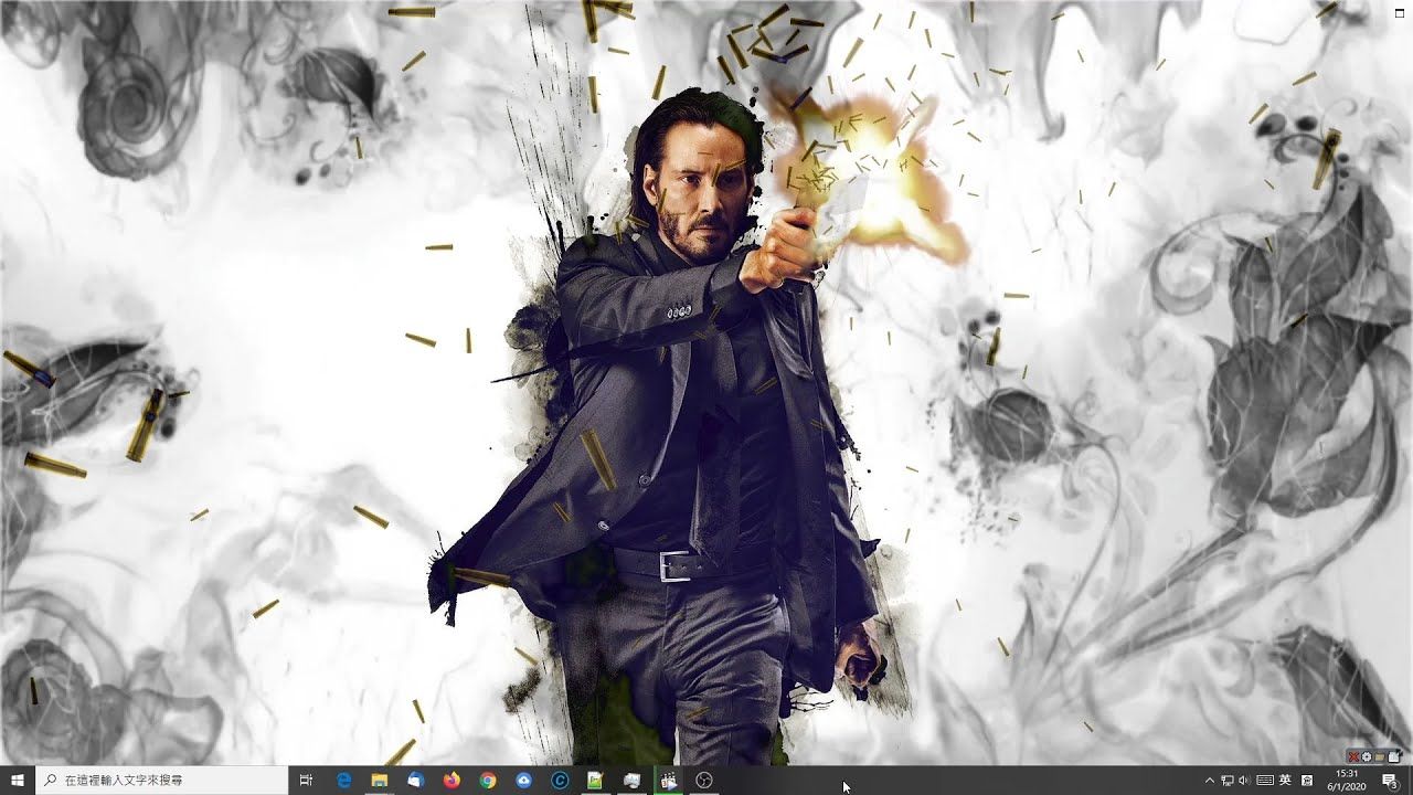 John Wick Wallpaper powered