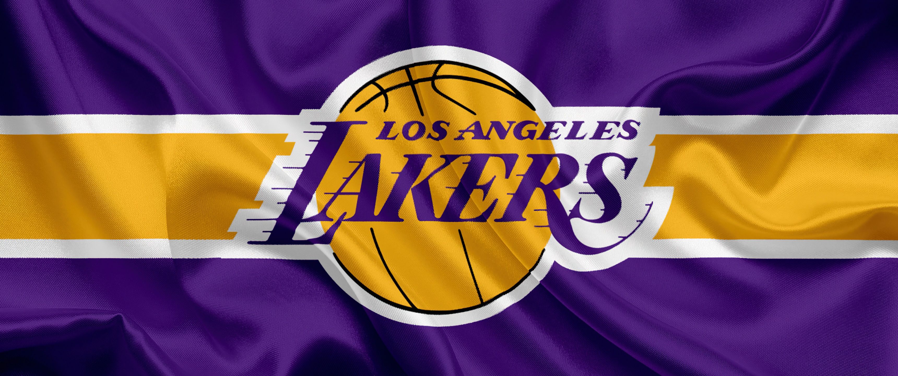 Los Angeles Lakers Wallpaper 4K, Logo