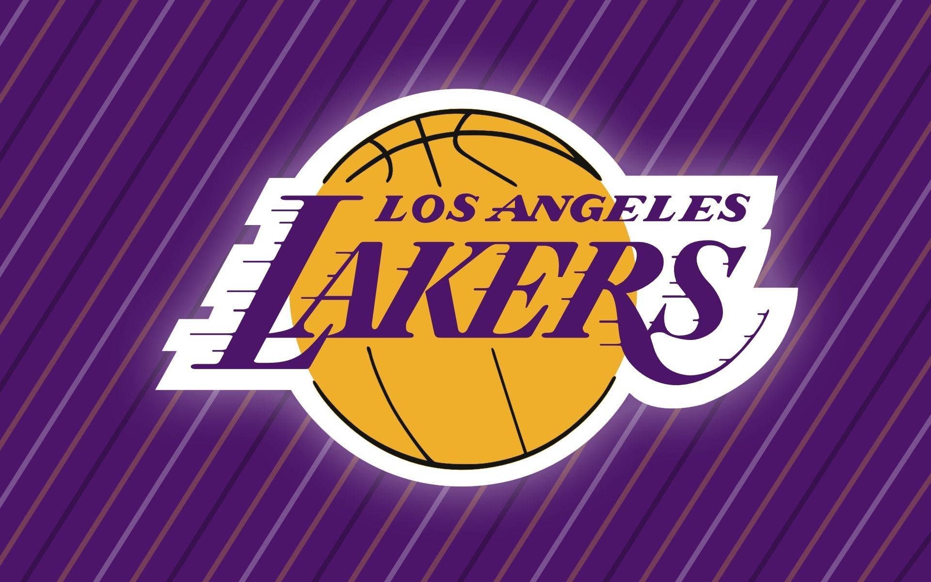 Lakers wallpaper with logo on a purple background - Los Angeles Lakers