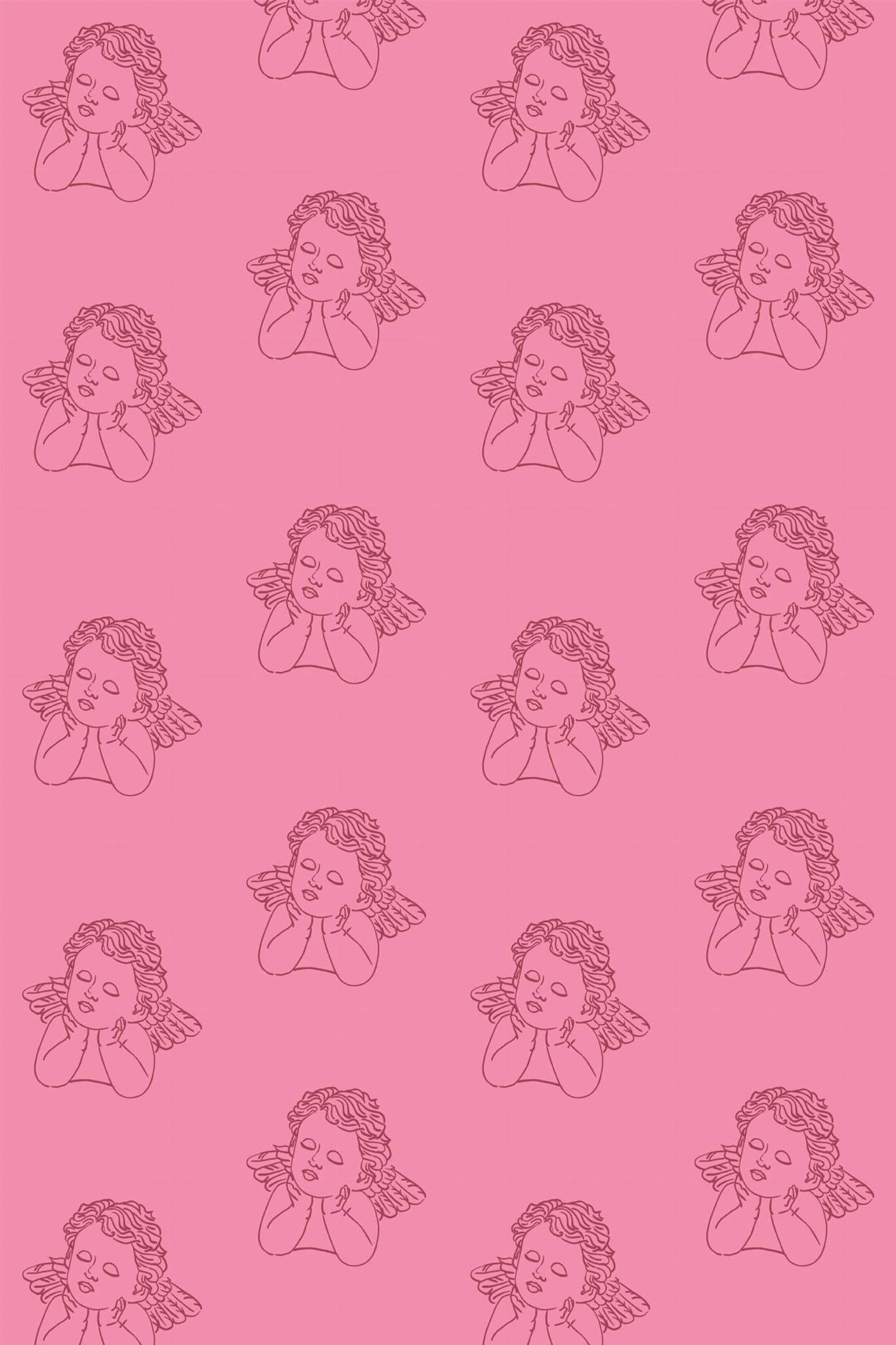 Cupid Wallpaper and Stick or Non