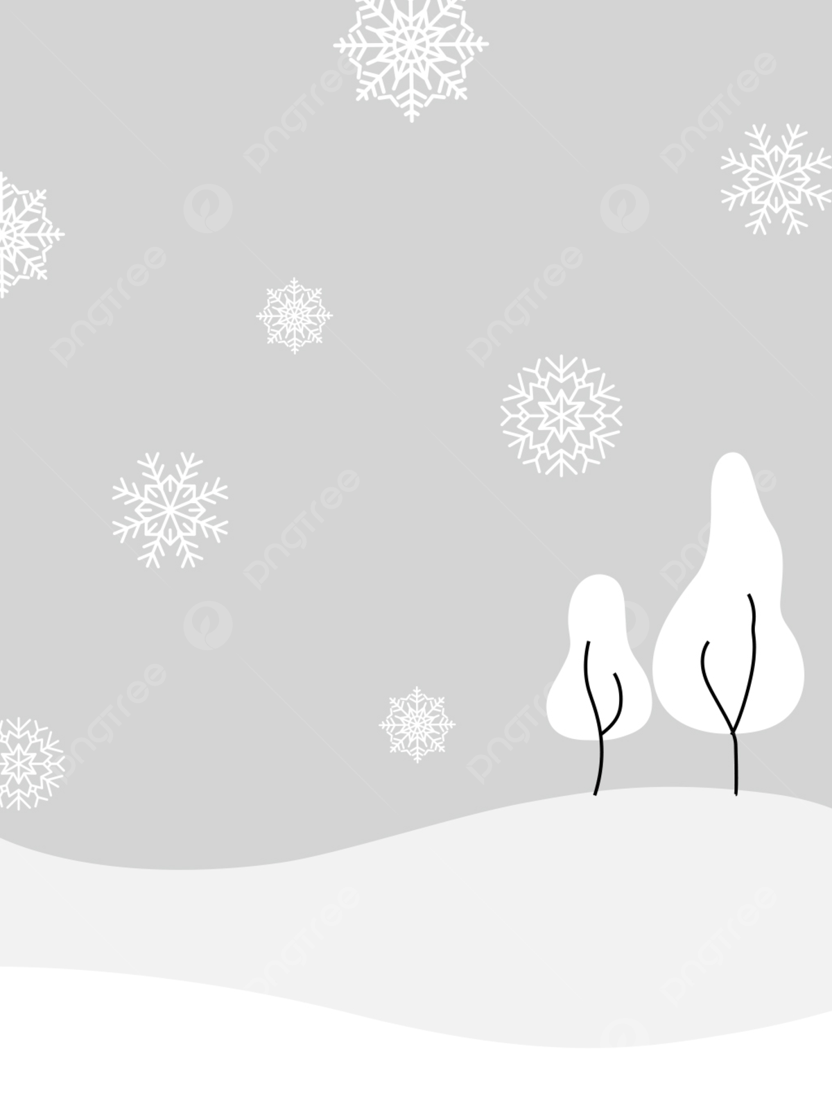Winter Aesthetic Background Image, HD