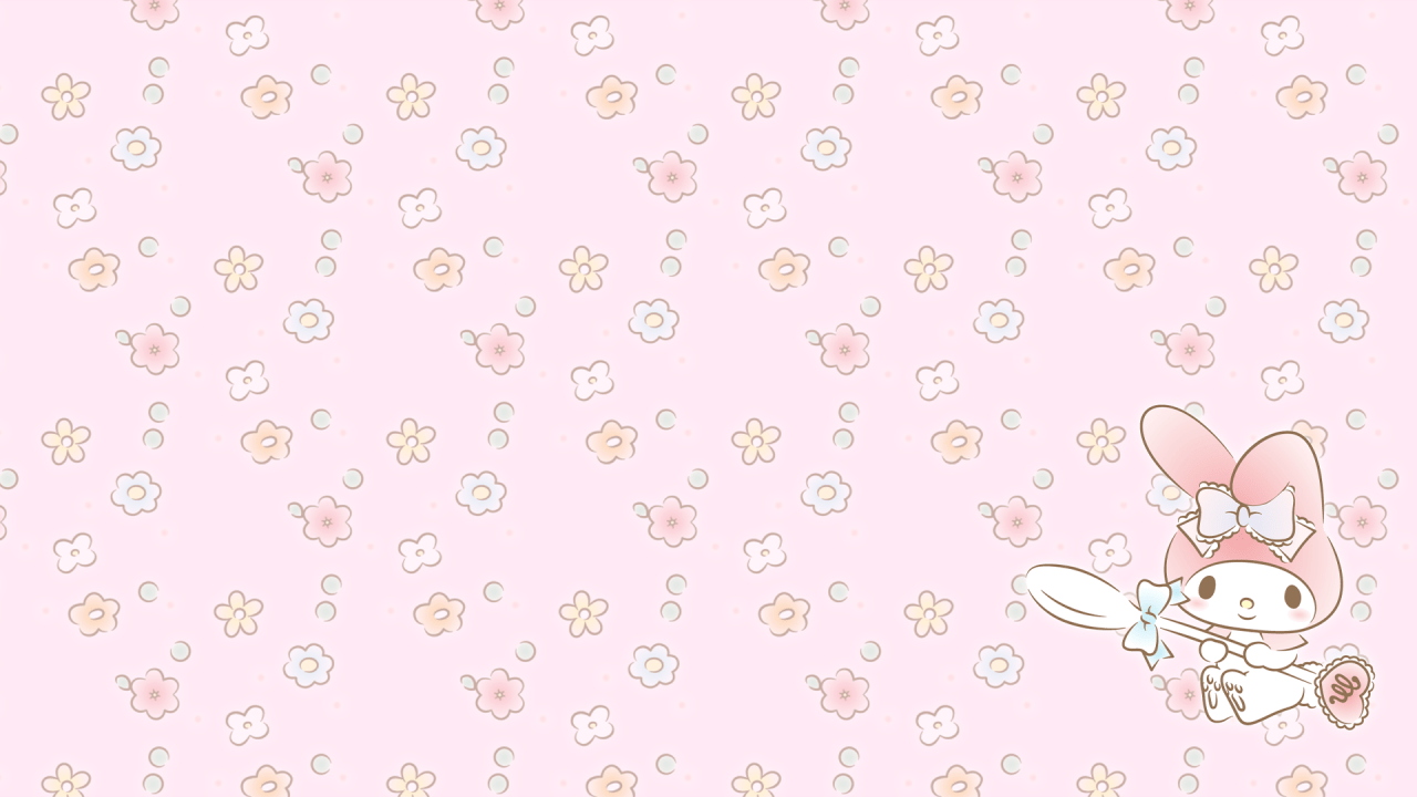 My Melody Flowers. Sanrio BG