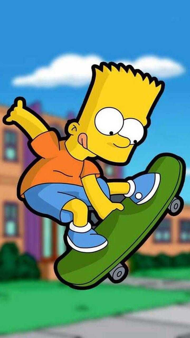 Bart Simpson Wallpaper for iPhone and Android. - Bart Simpson