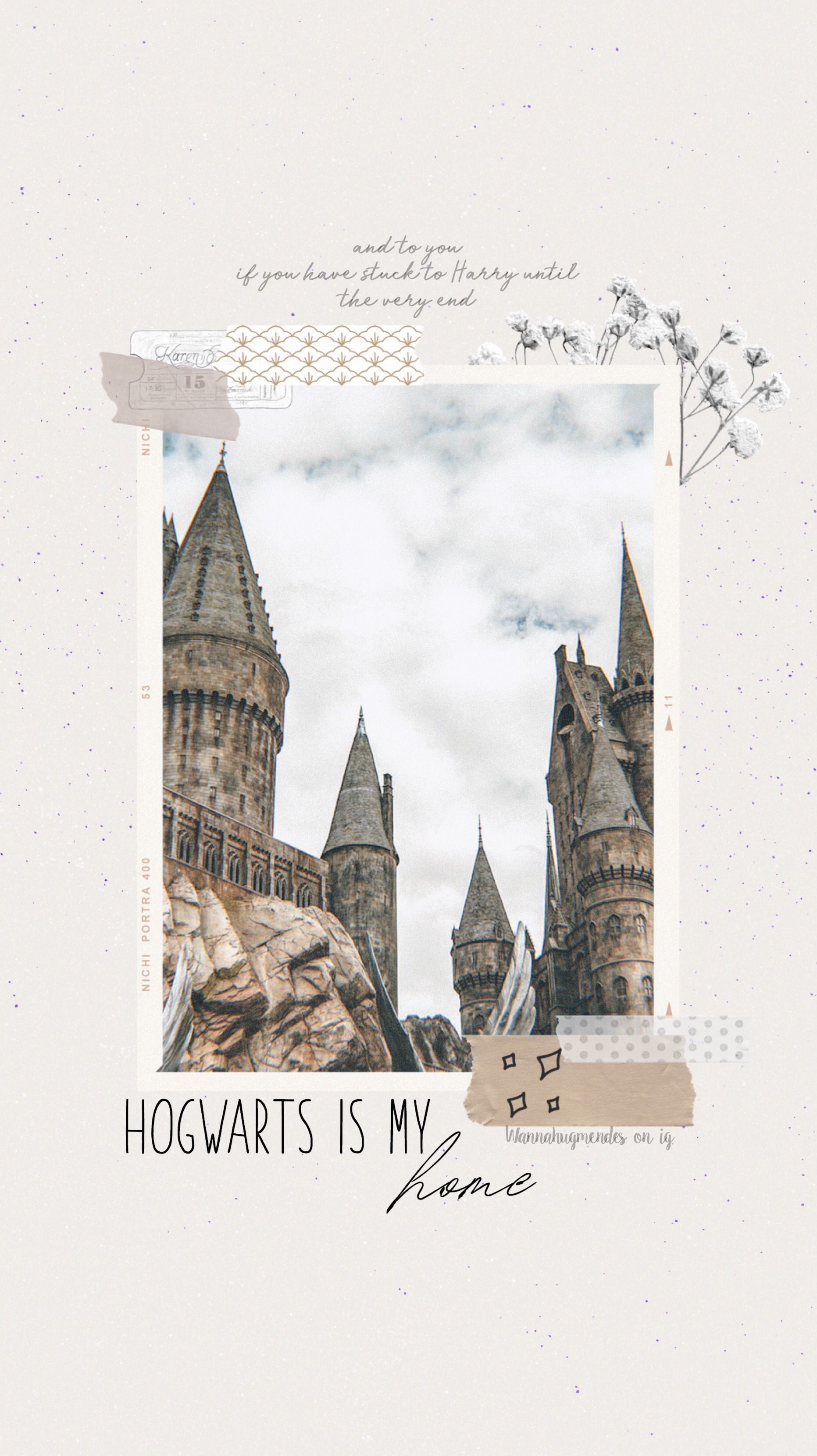 Hogwarts // wallpaper. Harry potter