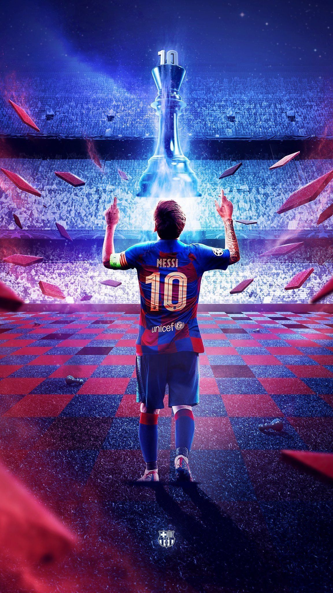 Messi 10 wallpaper for mobiles and tablets - Messi