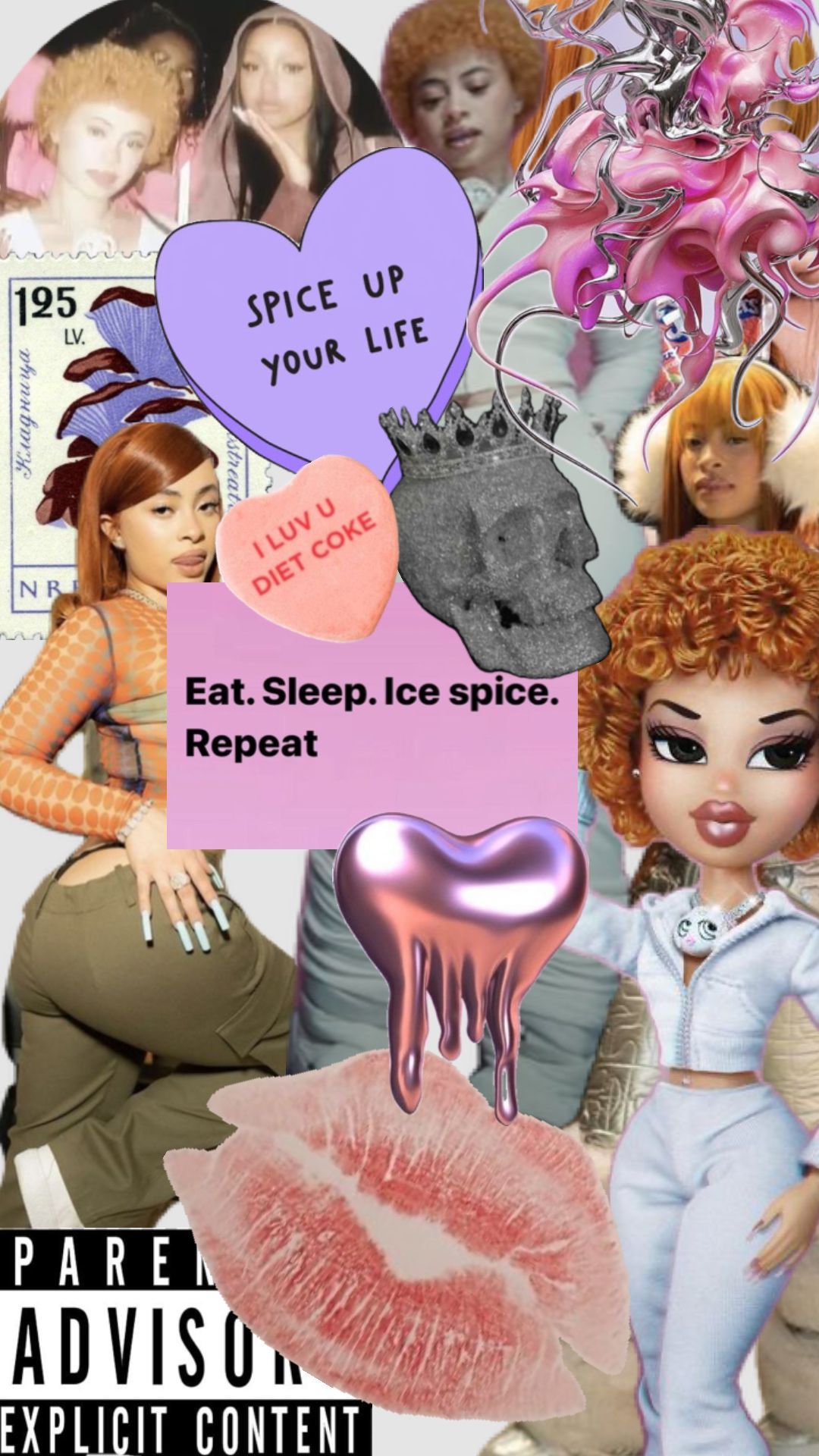 I made a collage of my favorite black girl magic characters and spice girls! - Ice Spice
