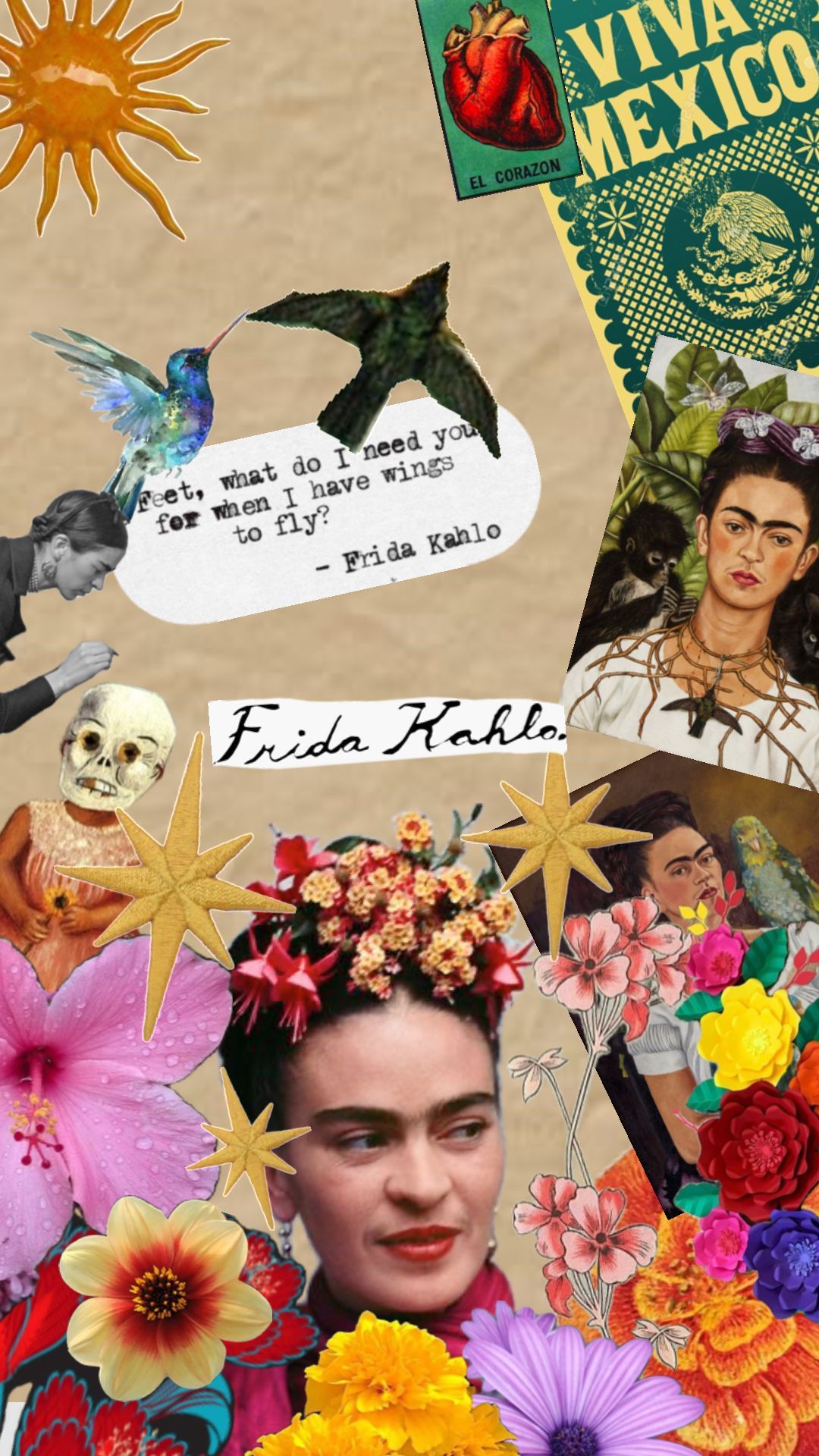 IPhone wallpaper Frida Kahlo with high-resolution 1080x1920 pixel. You can use this wallpaper for your iPhone 5, 6, 7, 8, X, XS, XR backgrounds, Mobile Screensaver, or iPad Lock Screen - Frida Kahlo