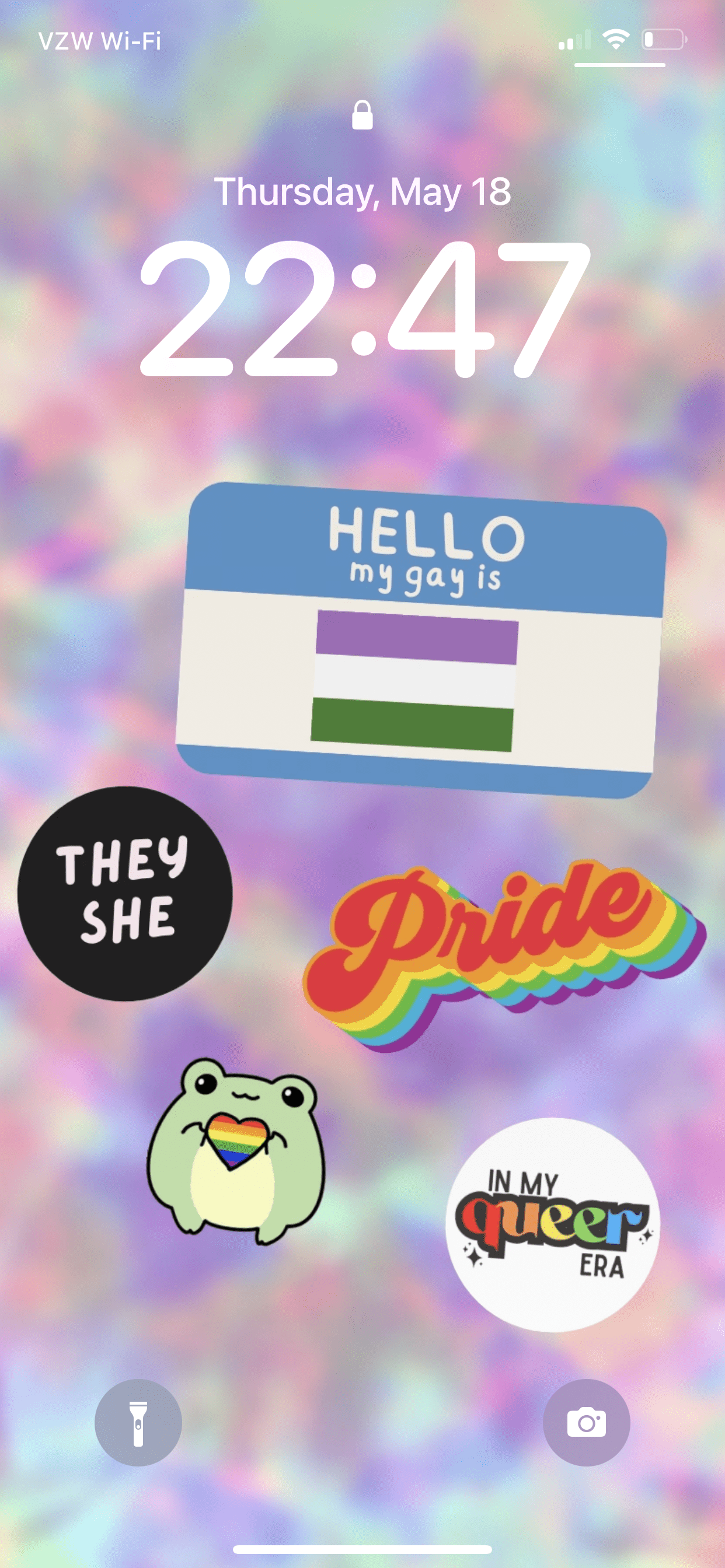 hello my gay is Pride Phone Wallpaper