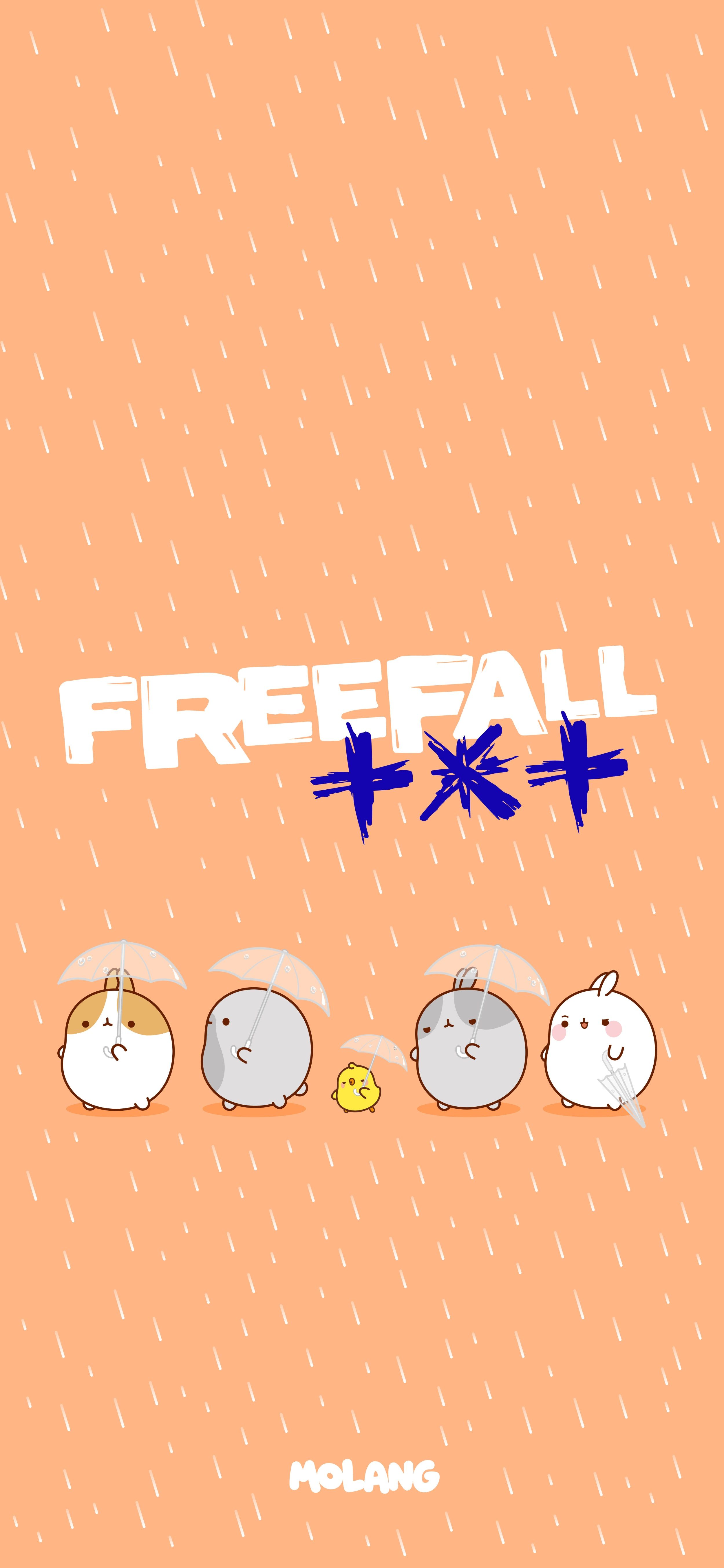 Molang's wallpaper for freefall - Molang