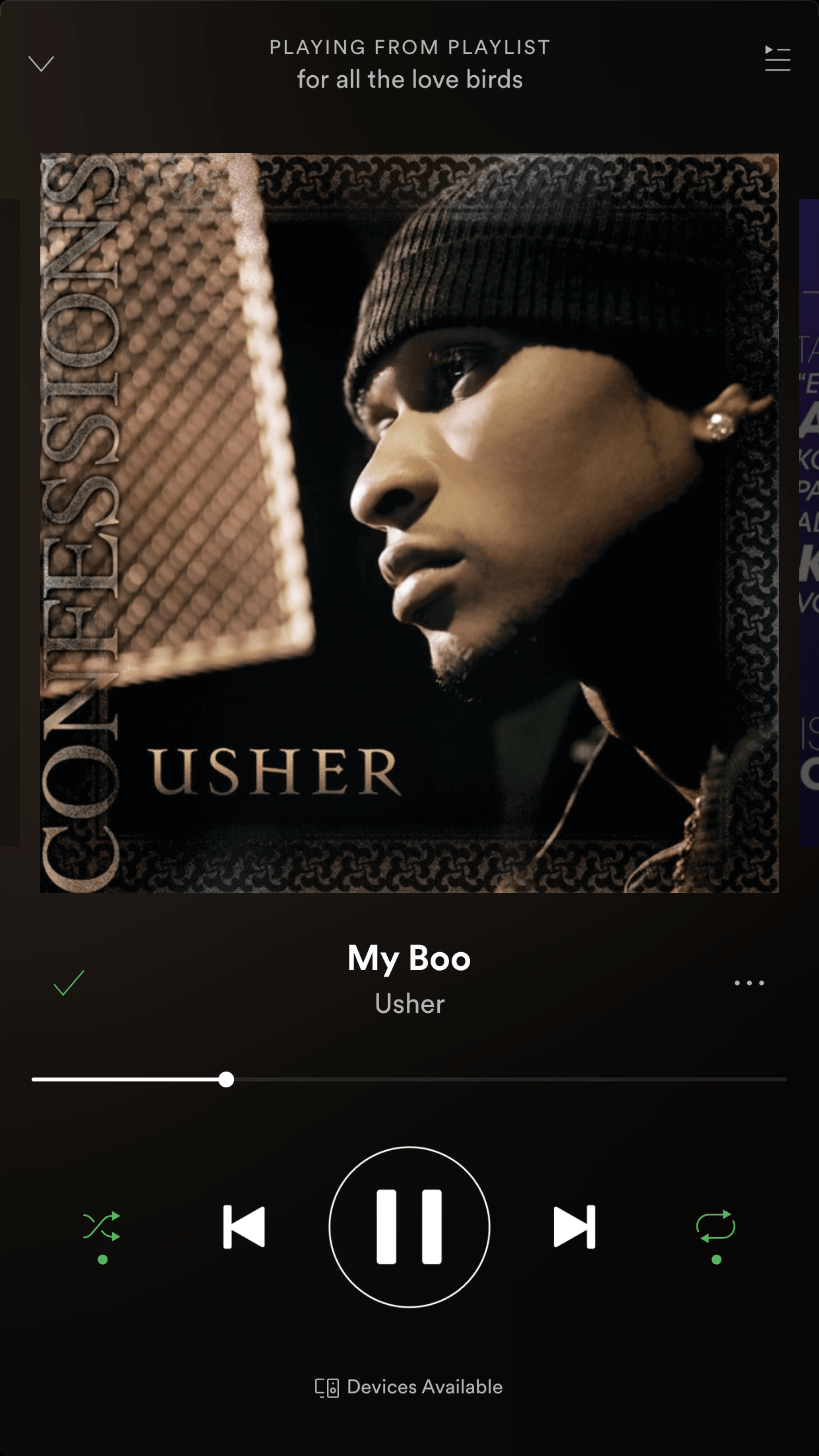 Usher songs, Usher confessions, Ludacris