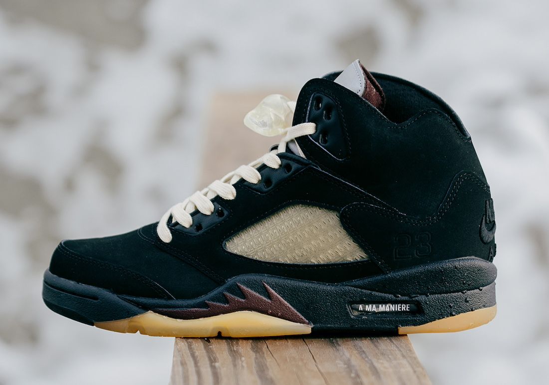 A Ma Maniere x Air Jordan 5 Dusk Black