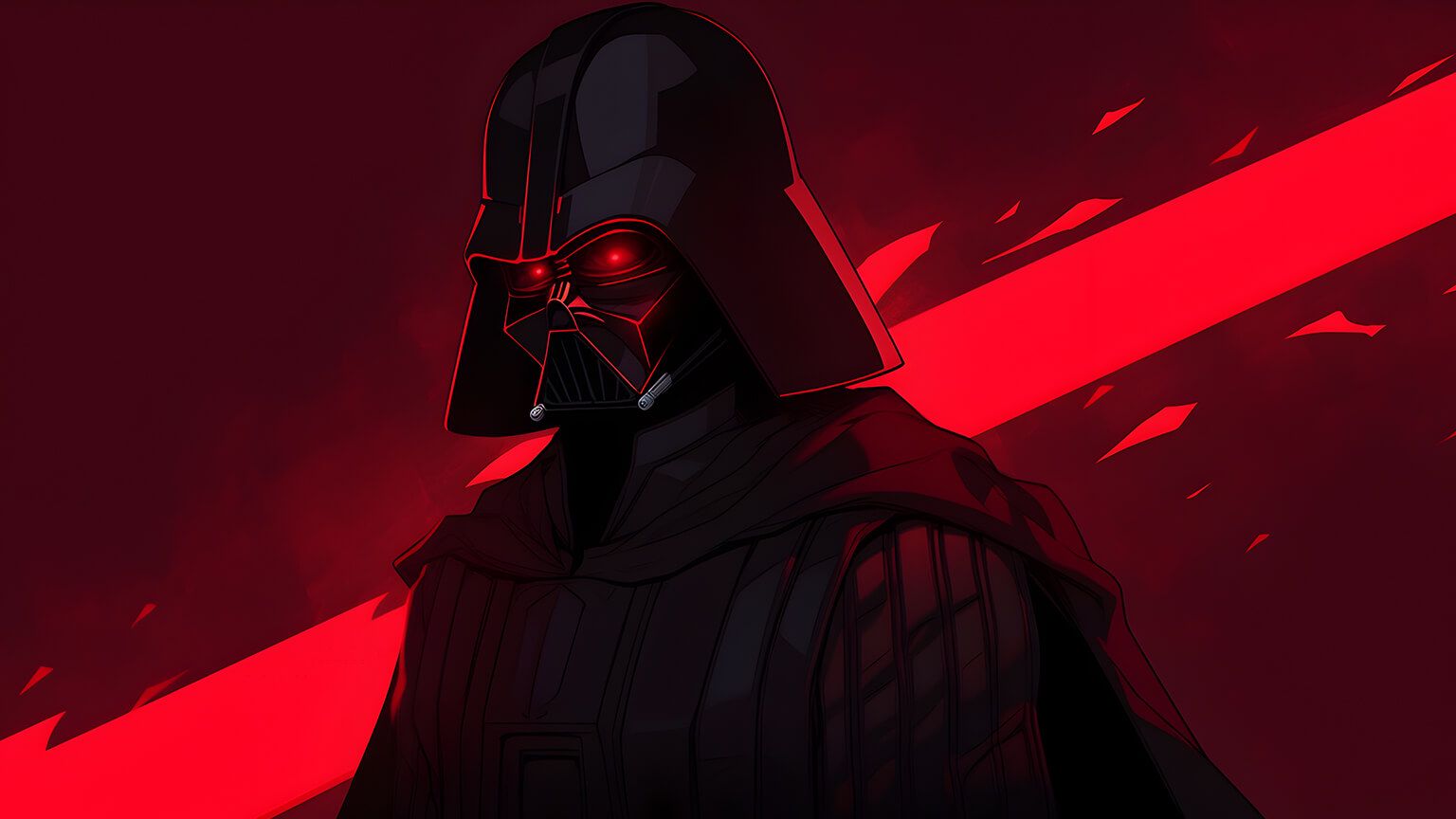 Star Wars Darth Vader Dark Red