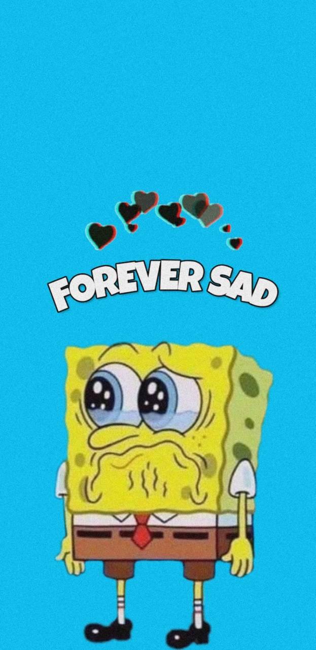 SpongeBob Aesthetic Sad Wallpaper