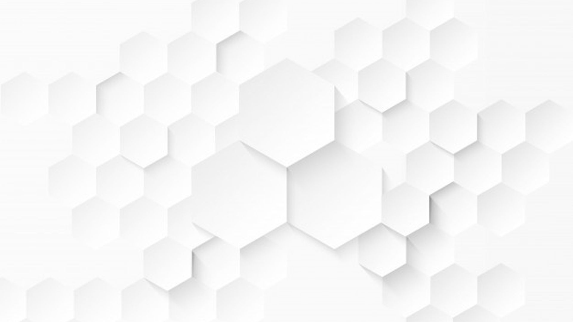 White hexagonal shapes on a background - White, geometry