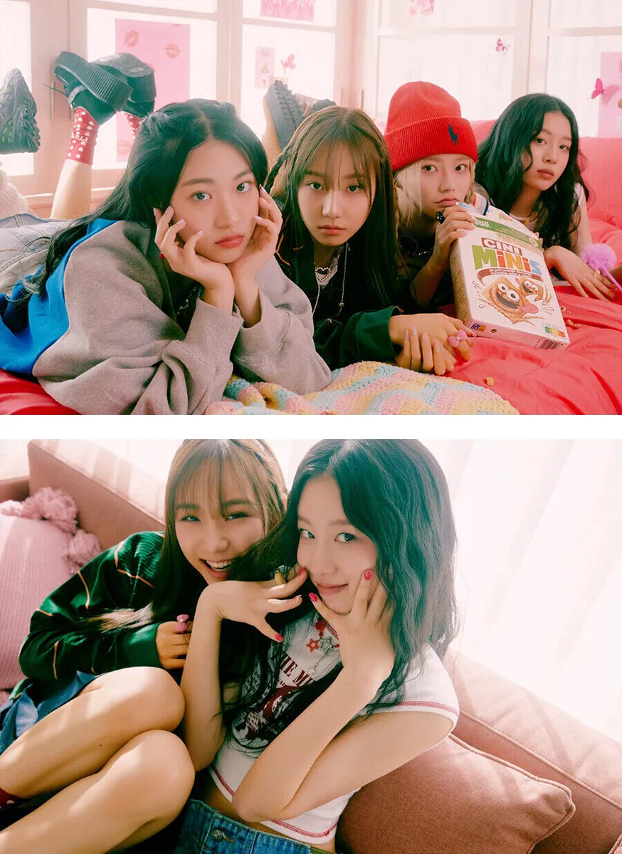 TWICE's Momo, Nayeon, and Tzuyu pose for a picture - FIFTY FIFTY