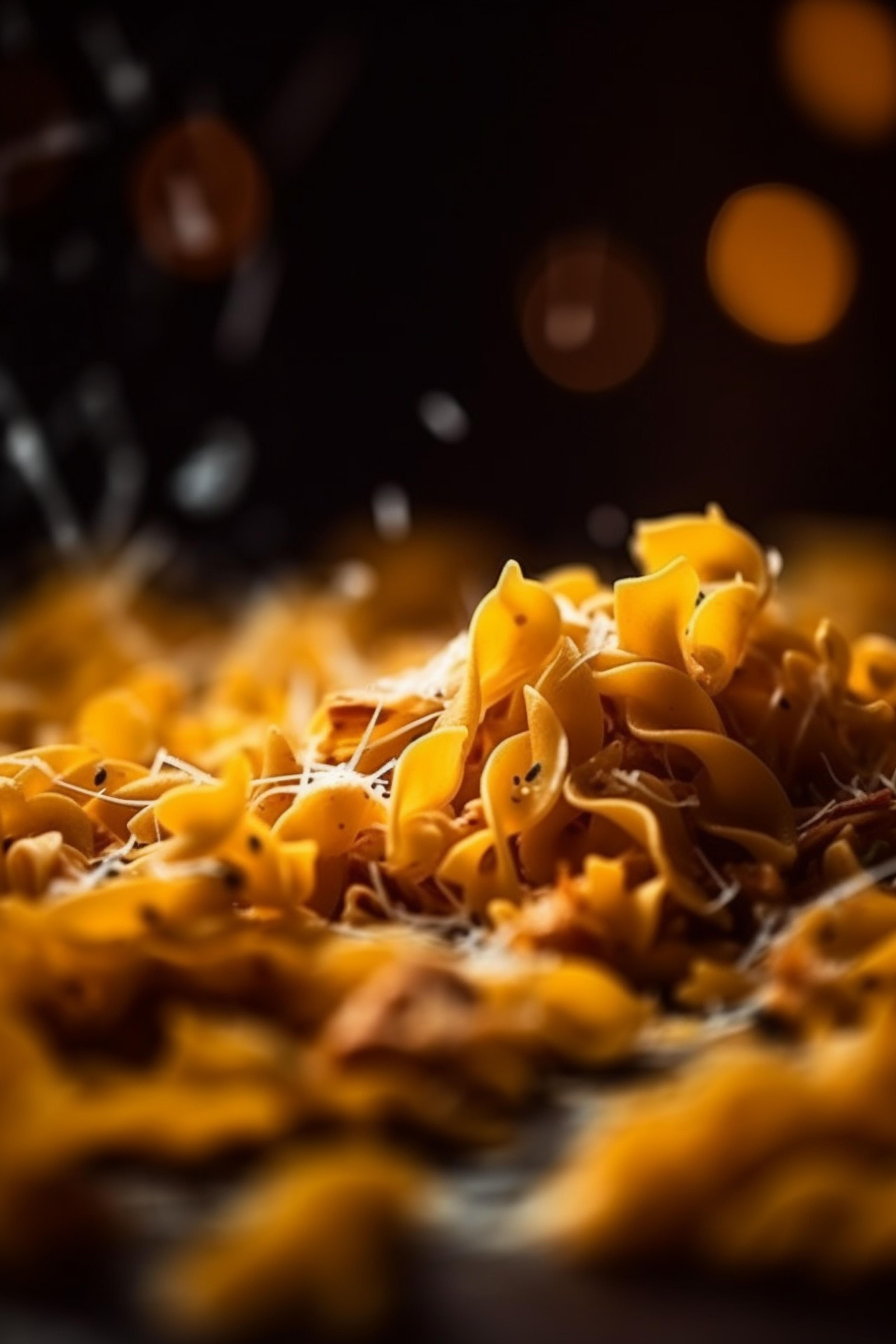 Close Up Photography Of Raw Pasta