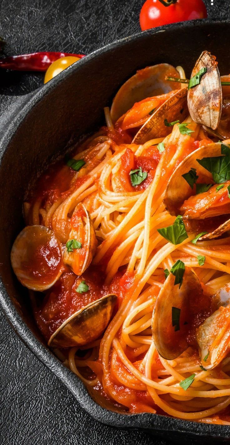 Ethnic recipes, Food, Spaghetti