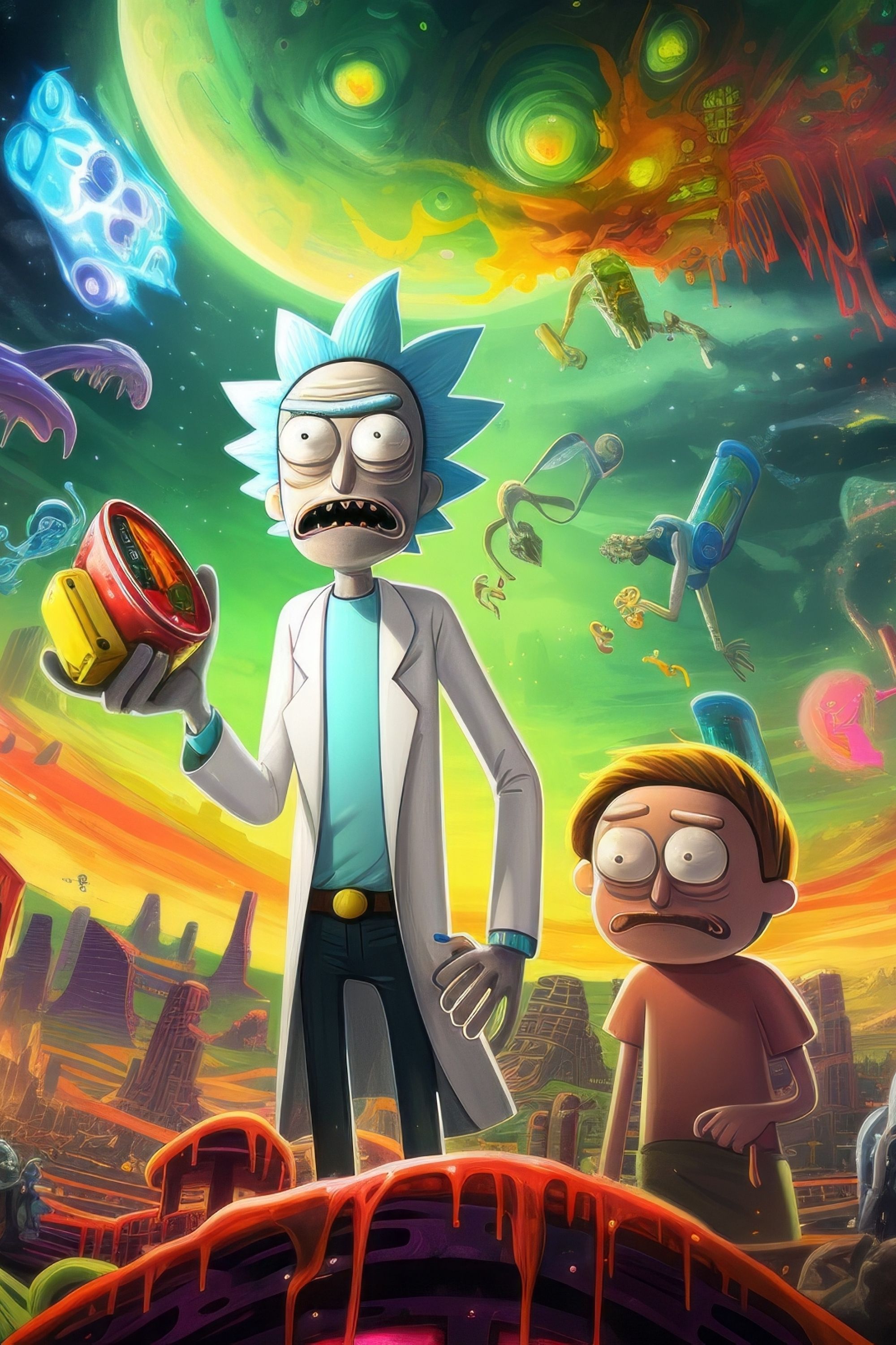 Rick And Morty Aesthetic Wallpapers 220 Images Rick And Morty Aesthetic Wallpapers 220 Images